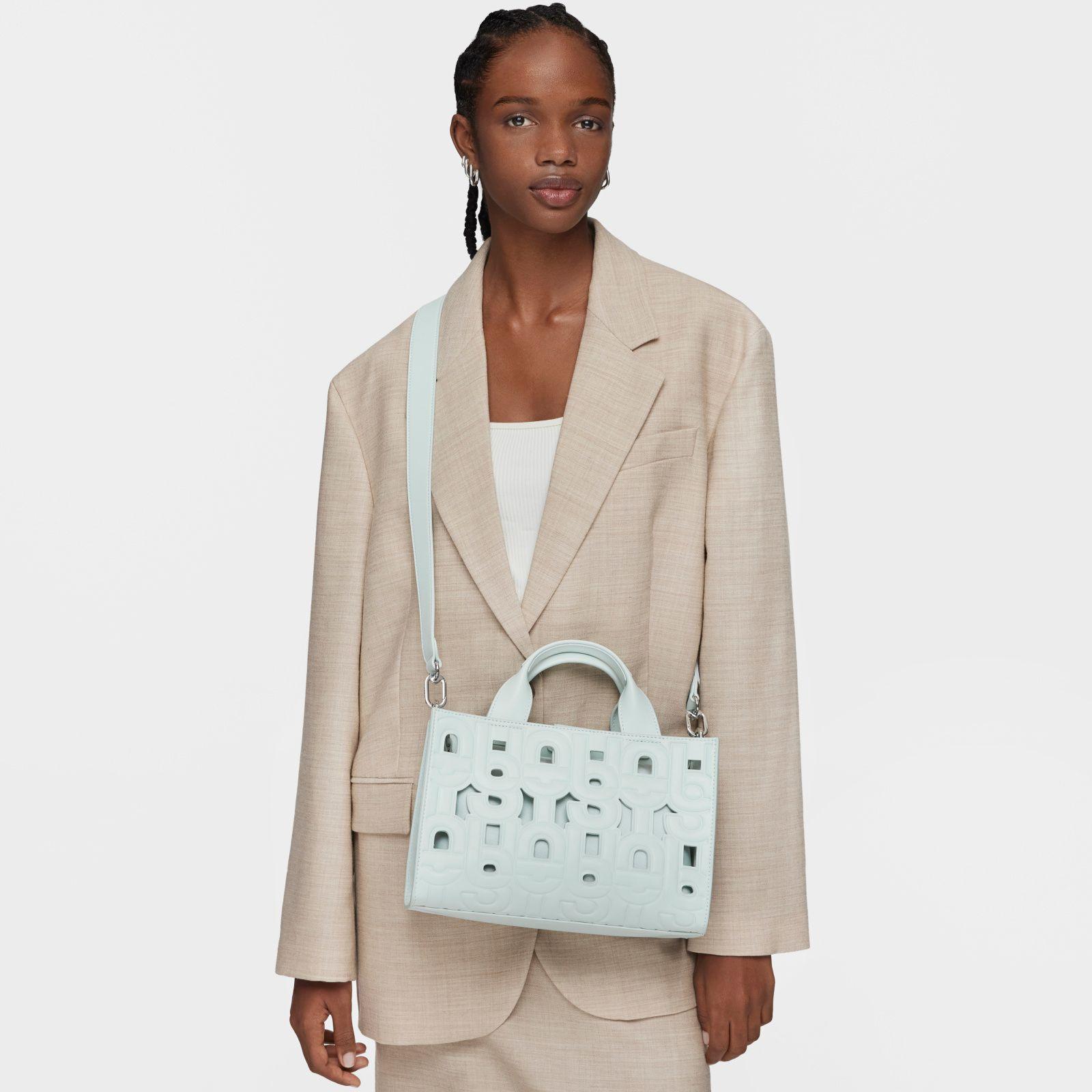 Shopper mediano Amaya azul claro TOUS MANIFESTO CUT-3