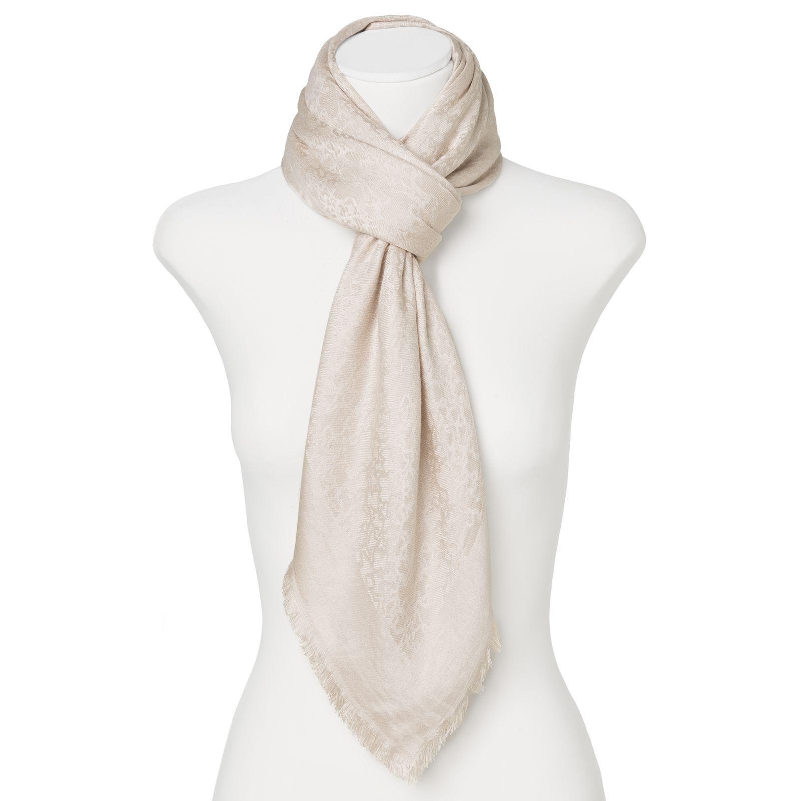 Pañuelo Kaos Mini Jacquard beige Tous-2