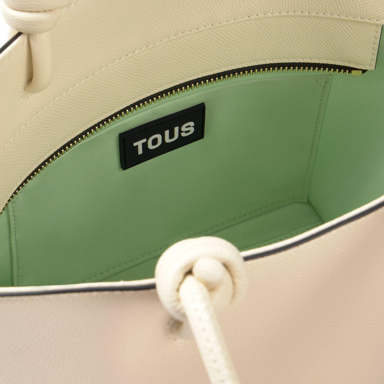 Capazo pequeño beige TOUS La Rue New-2