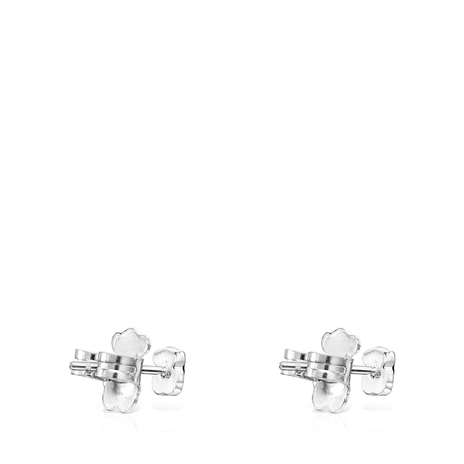 Aros Tous Mini Onix de Plata con Ónix-2