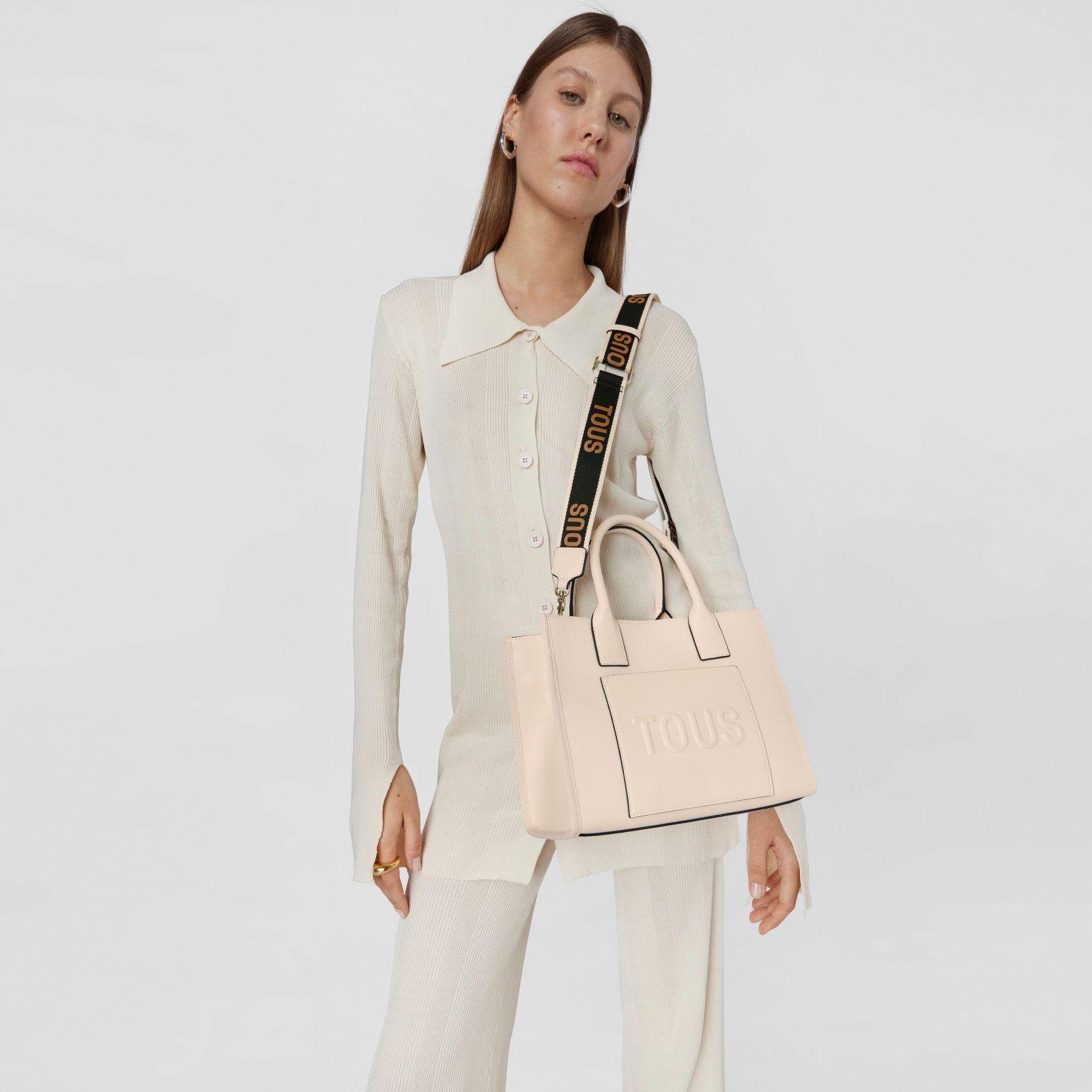Shopping mediano Amaya marfil TOUS La Rue-3