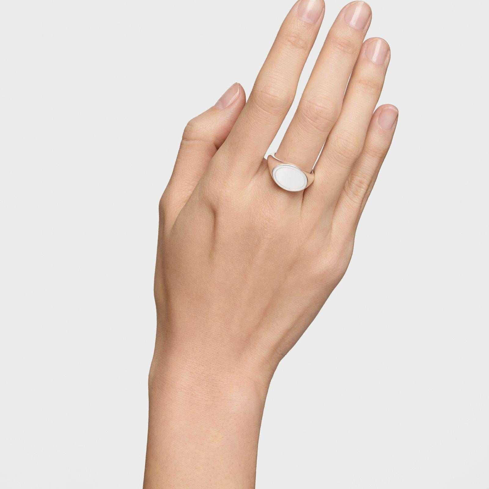 Anillo sello de plata 14 mm TOUS Basics-6