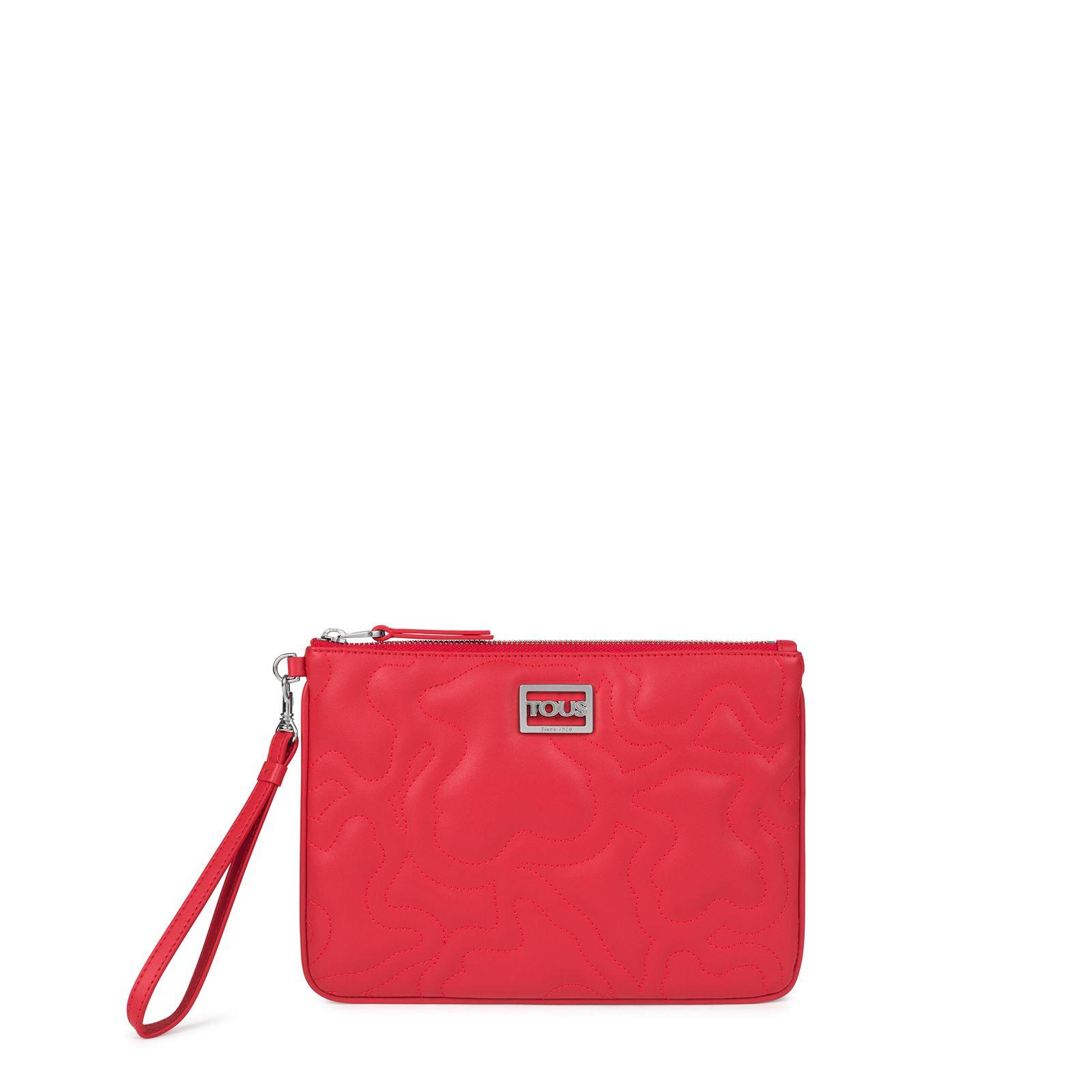 Bolsa clutch Kaos Dream rojo Tous-0