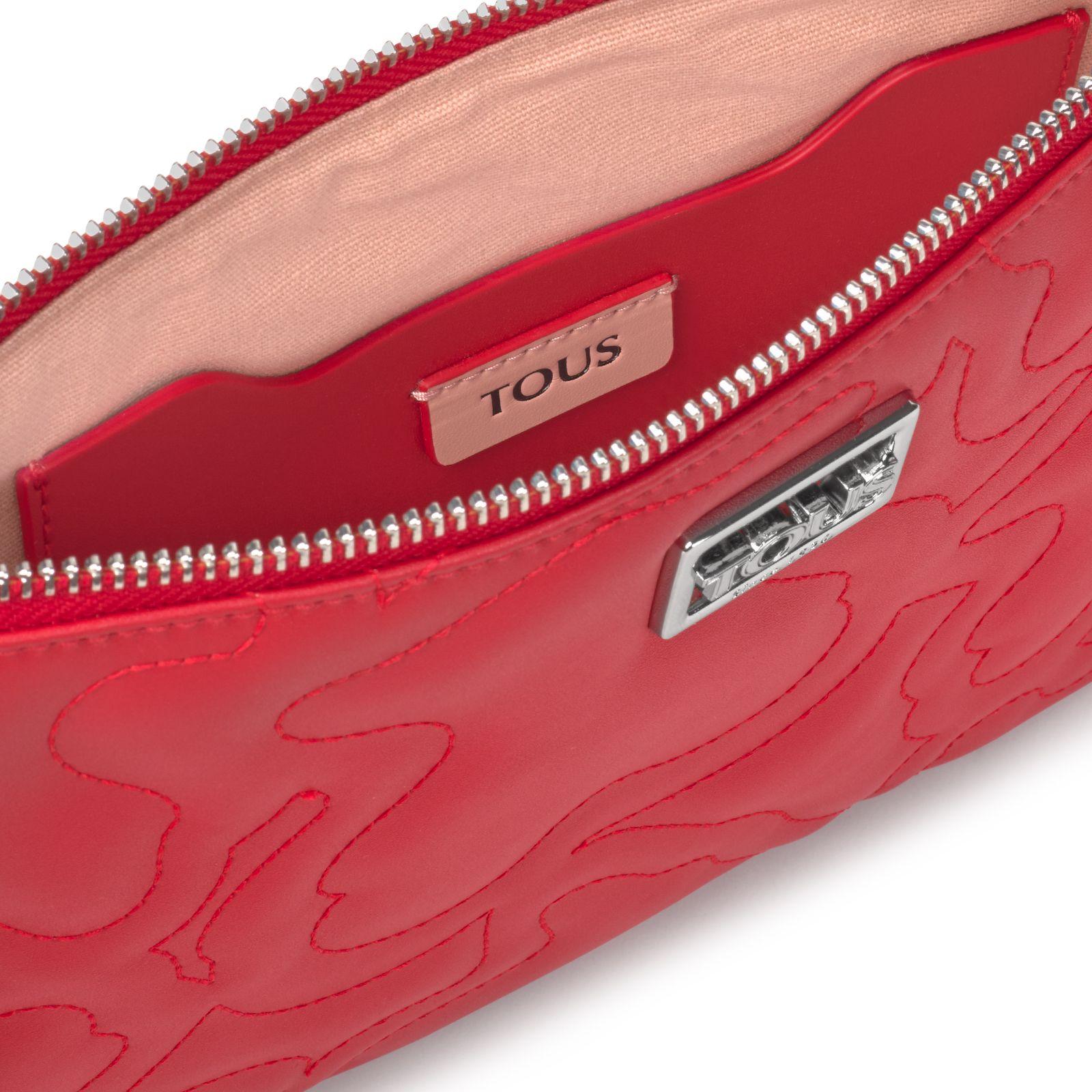 Bolsa clutch Kaos Dream rojo Tous-2
