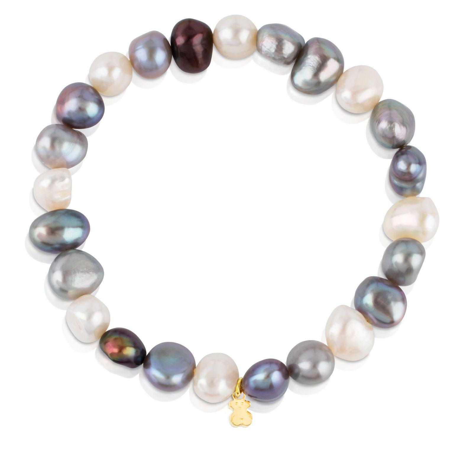 Pulsera de oro y perlas cultivadas barrocas Sweet Dolls-2