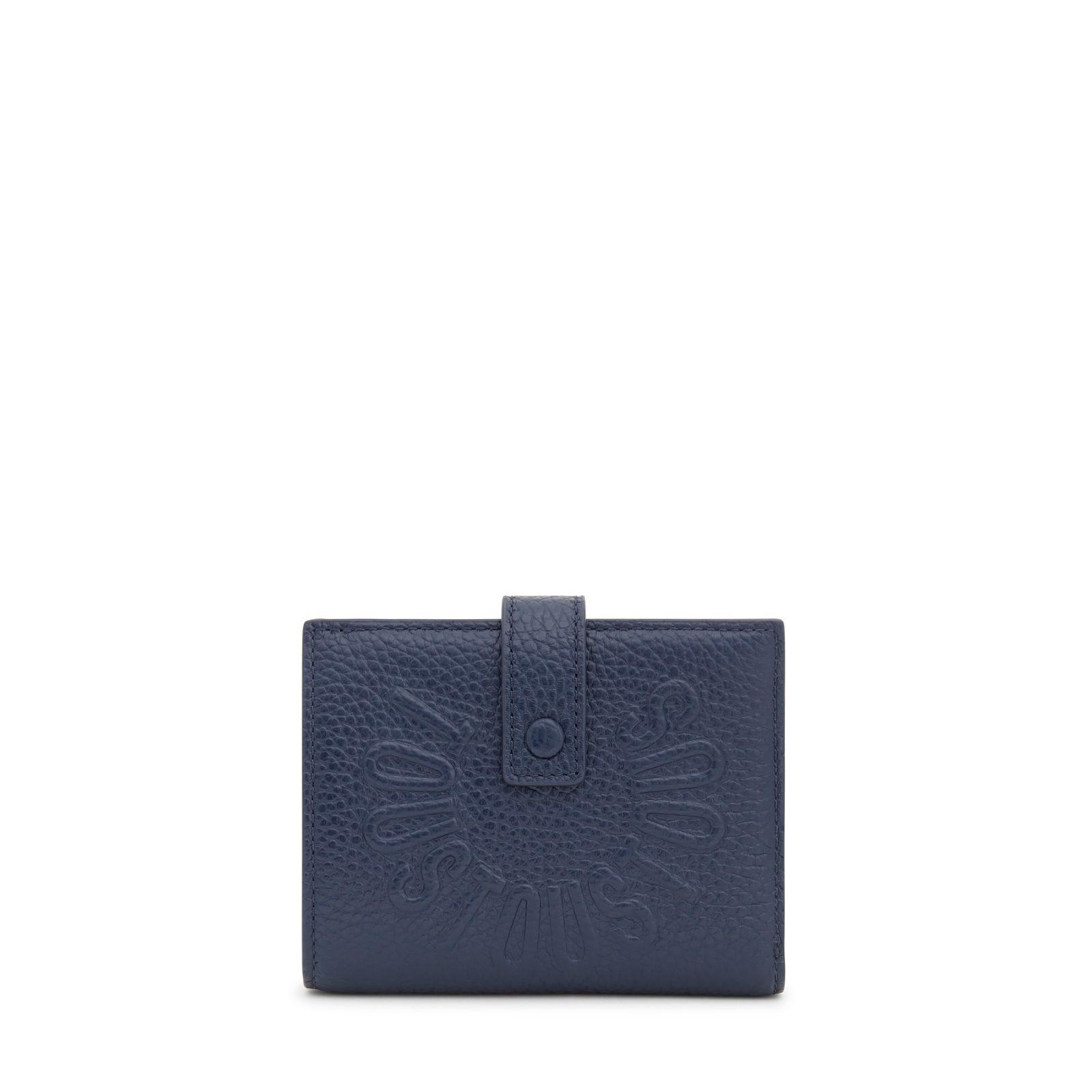 Cartera Flap de piel azul marino TOUS Miranda-0