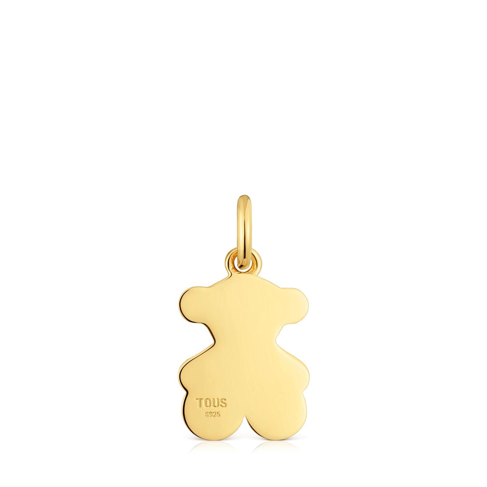 Colgante oso oro 18 kt sobre plata TOUS Sweet 40s-3