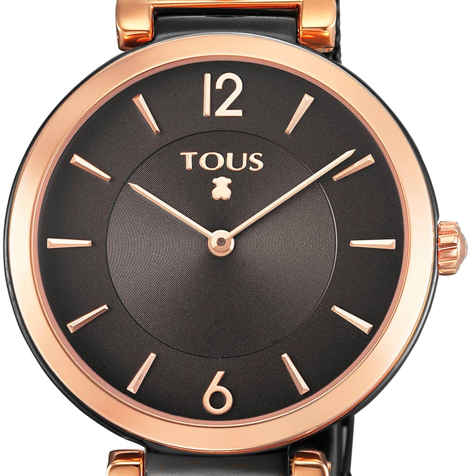 Leather Reloj Tous Spin Flex Reloj Tous S-Mesh Bicolor Acero IP