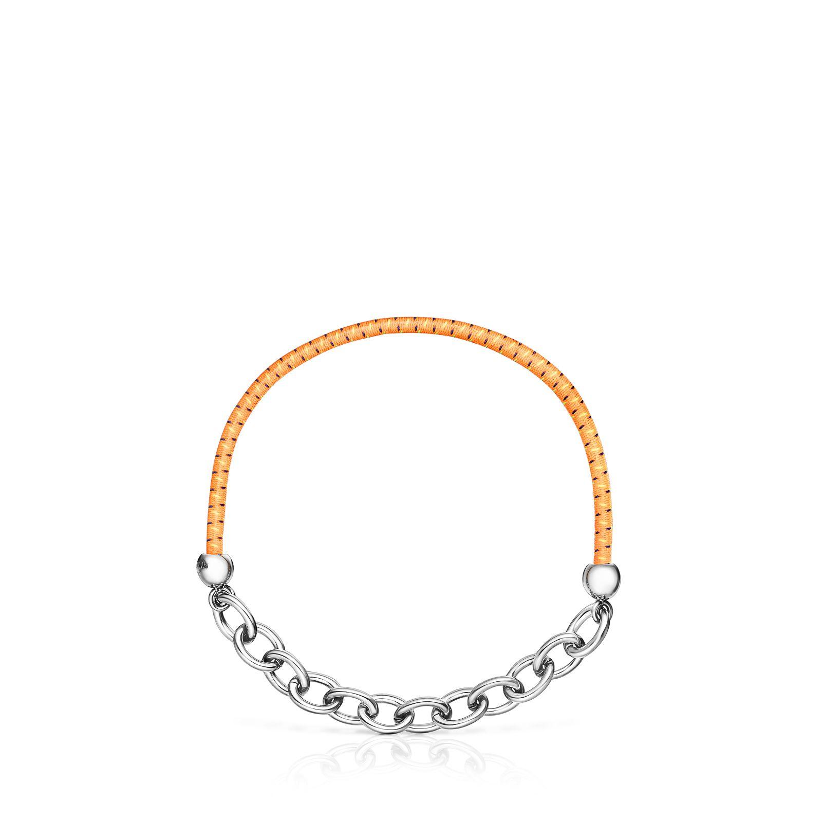 Pulsera elástica naranja St. Tropez Elastic Tous-1