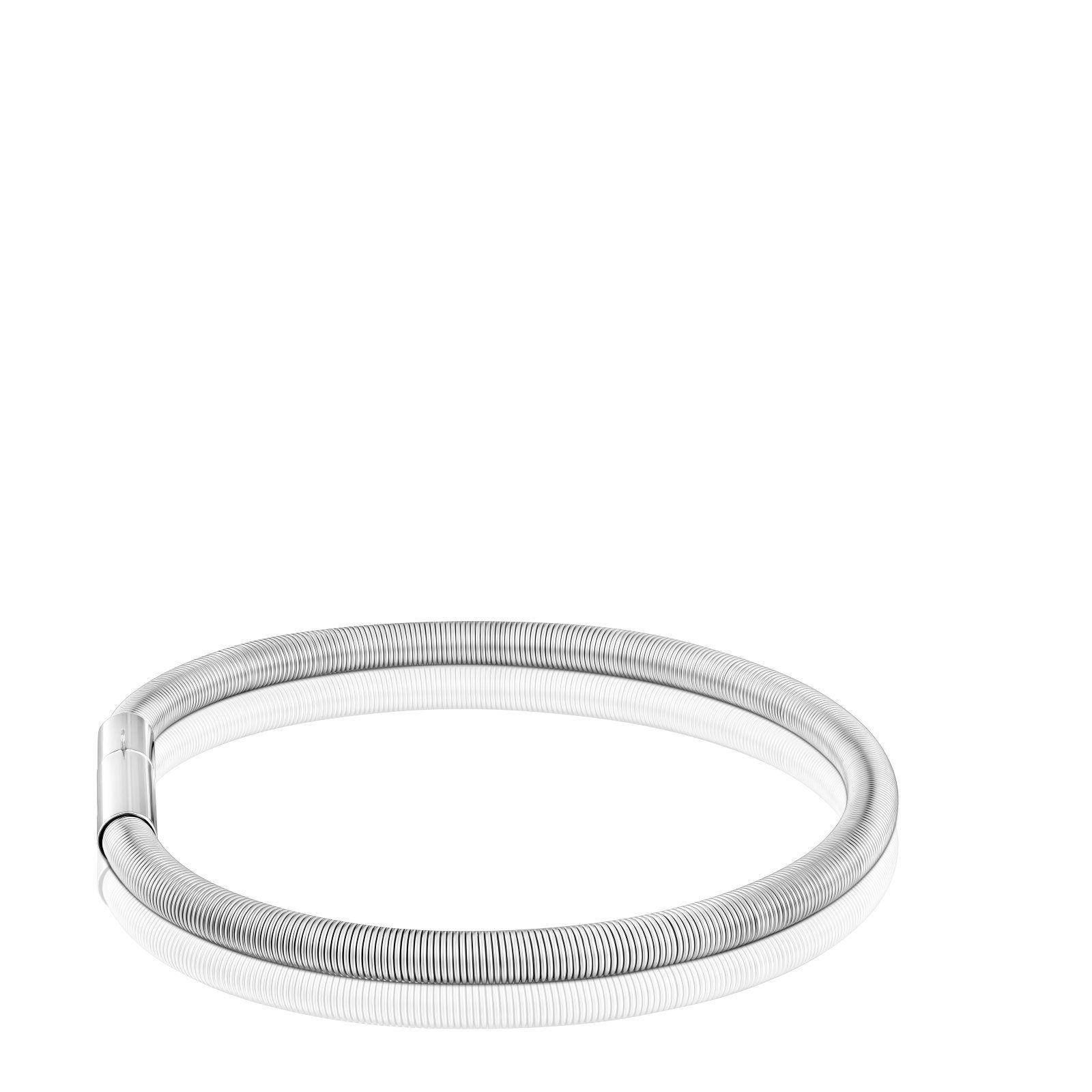 Pulsera de acero 19 cm Mesh Tube-1