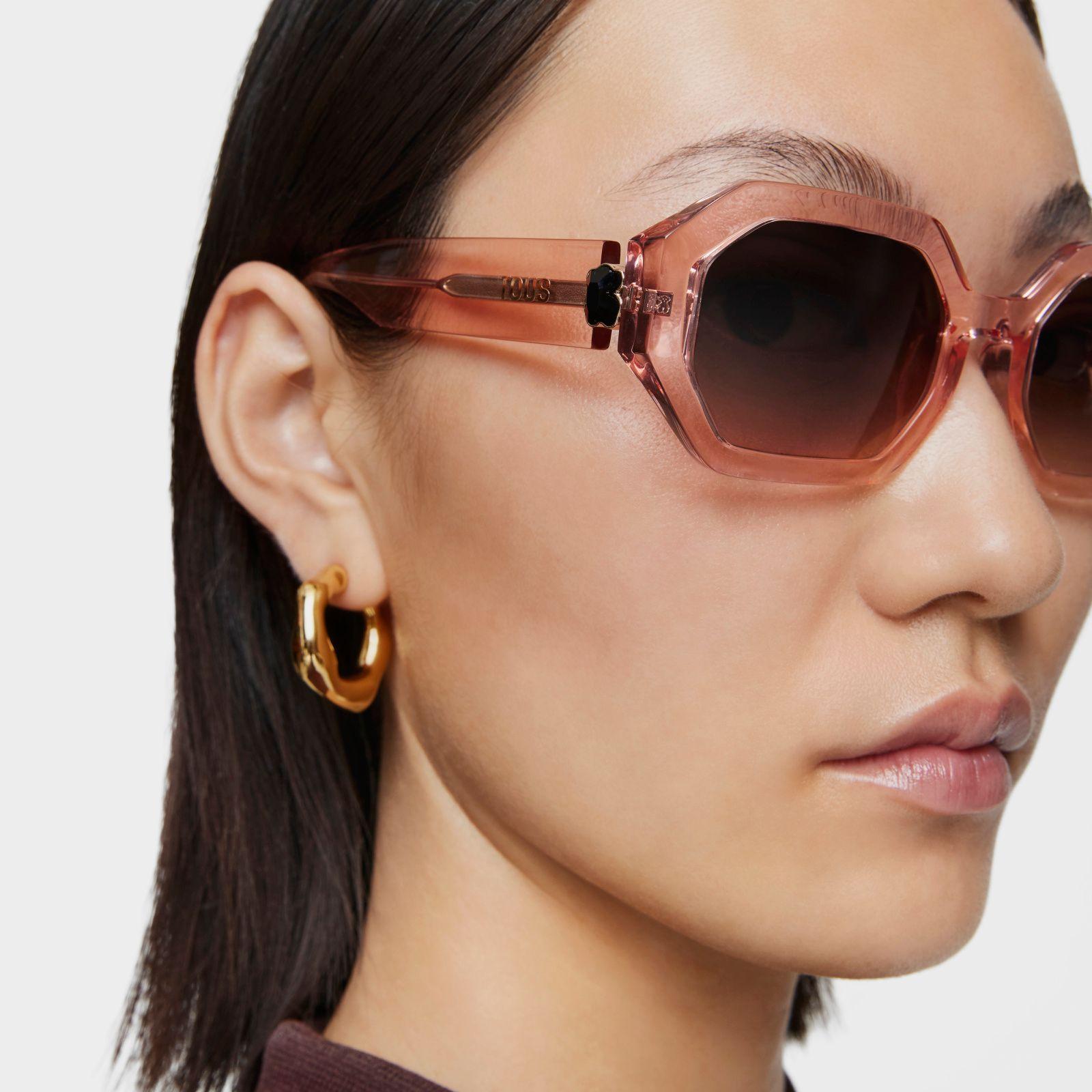 Gafas de sol rosa transparente TOUS Geometric-3