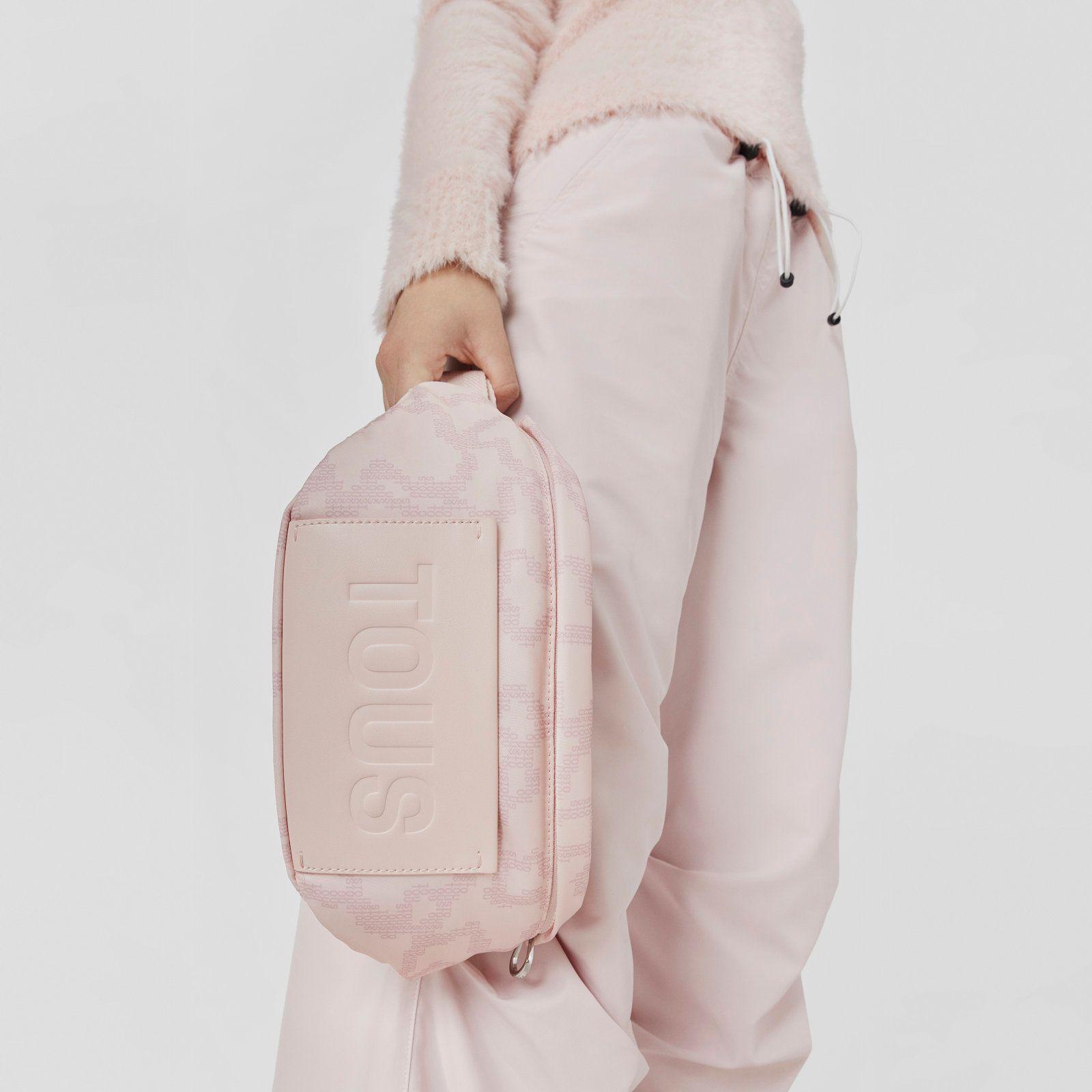 Bolso Riñonera rosa Kaos Pix Soft Tous-4