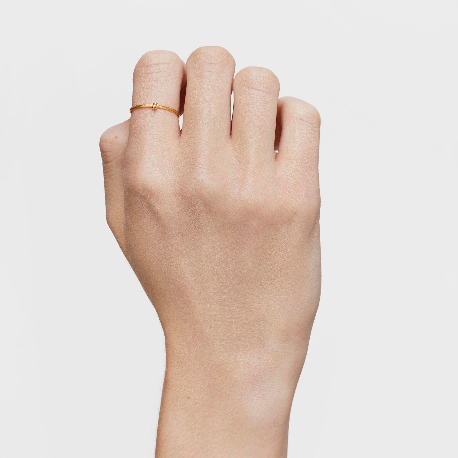 Anillo de oro y motivo oso Bold Bear-3