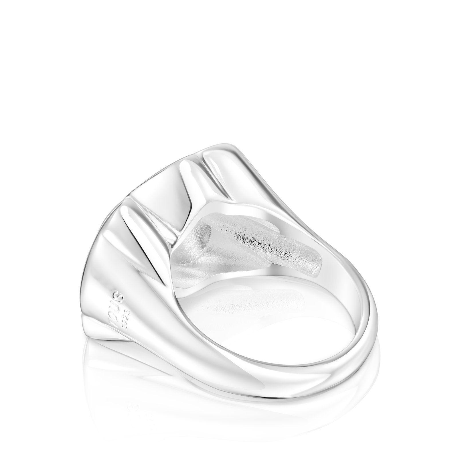 Anillo sello de plata oso Bold Motif Tous-2