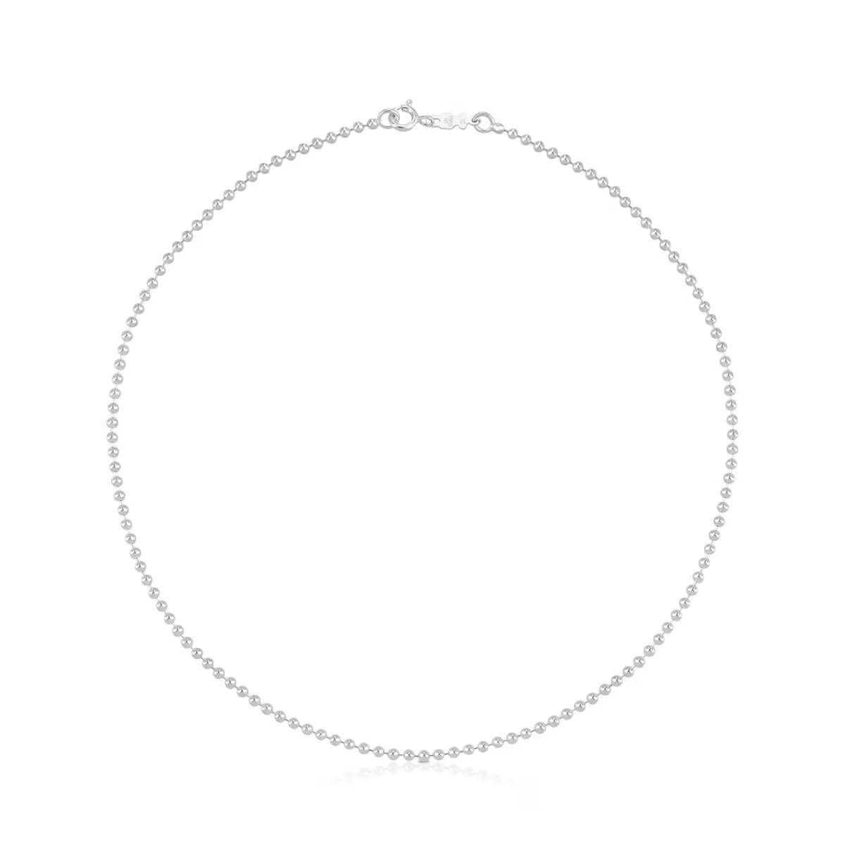 Gargantilla Chain de plata con bolas de 2.2mm, 40cm Tous-0