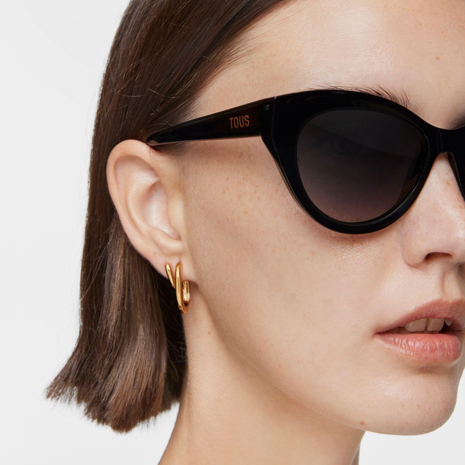 Gafas de sol negras TOUS Butterfly-3