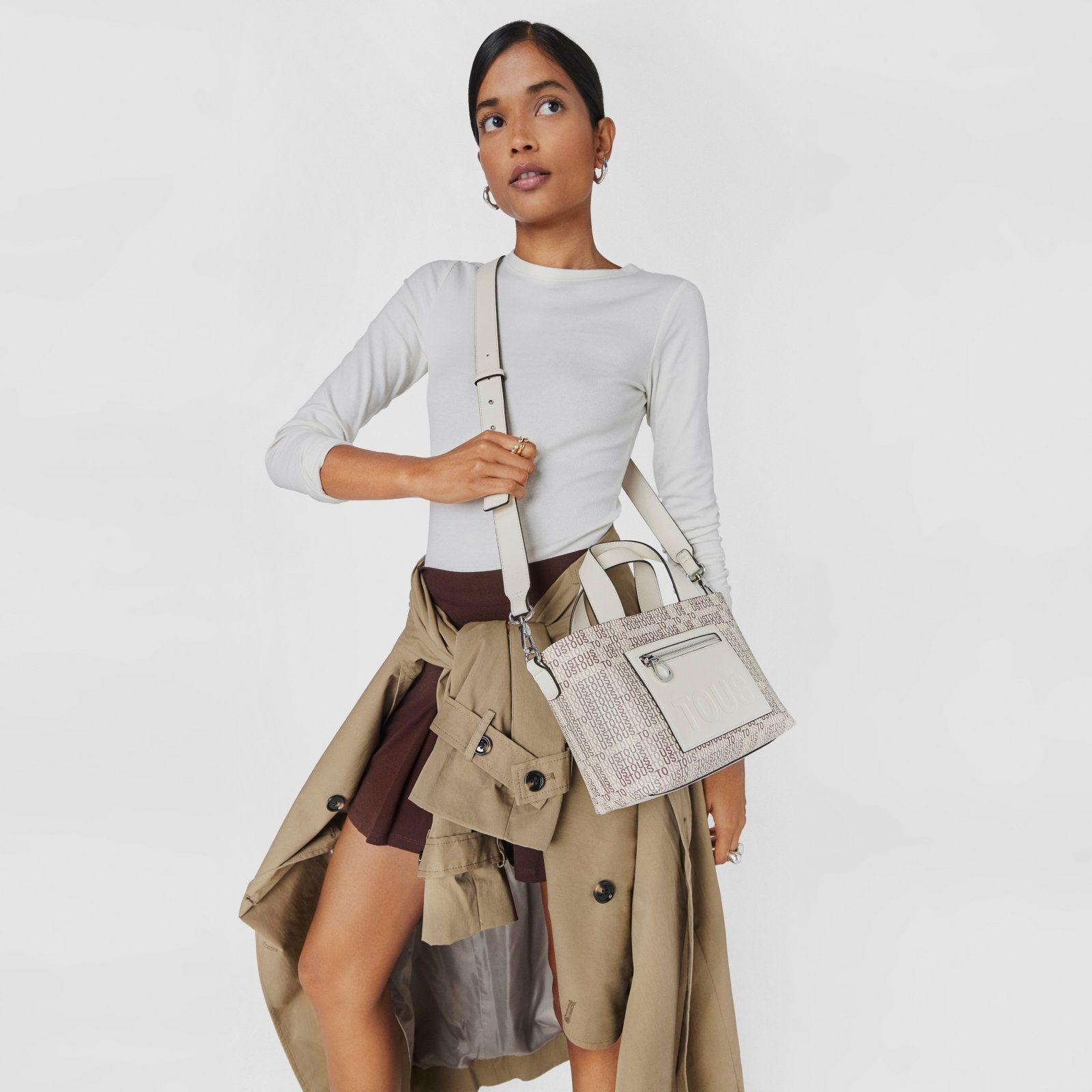 Capazo pequeño beige TOUS Cecilia-2