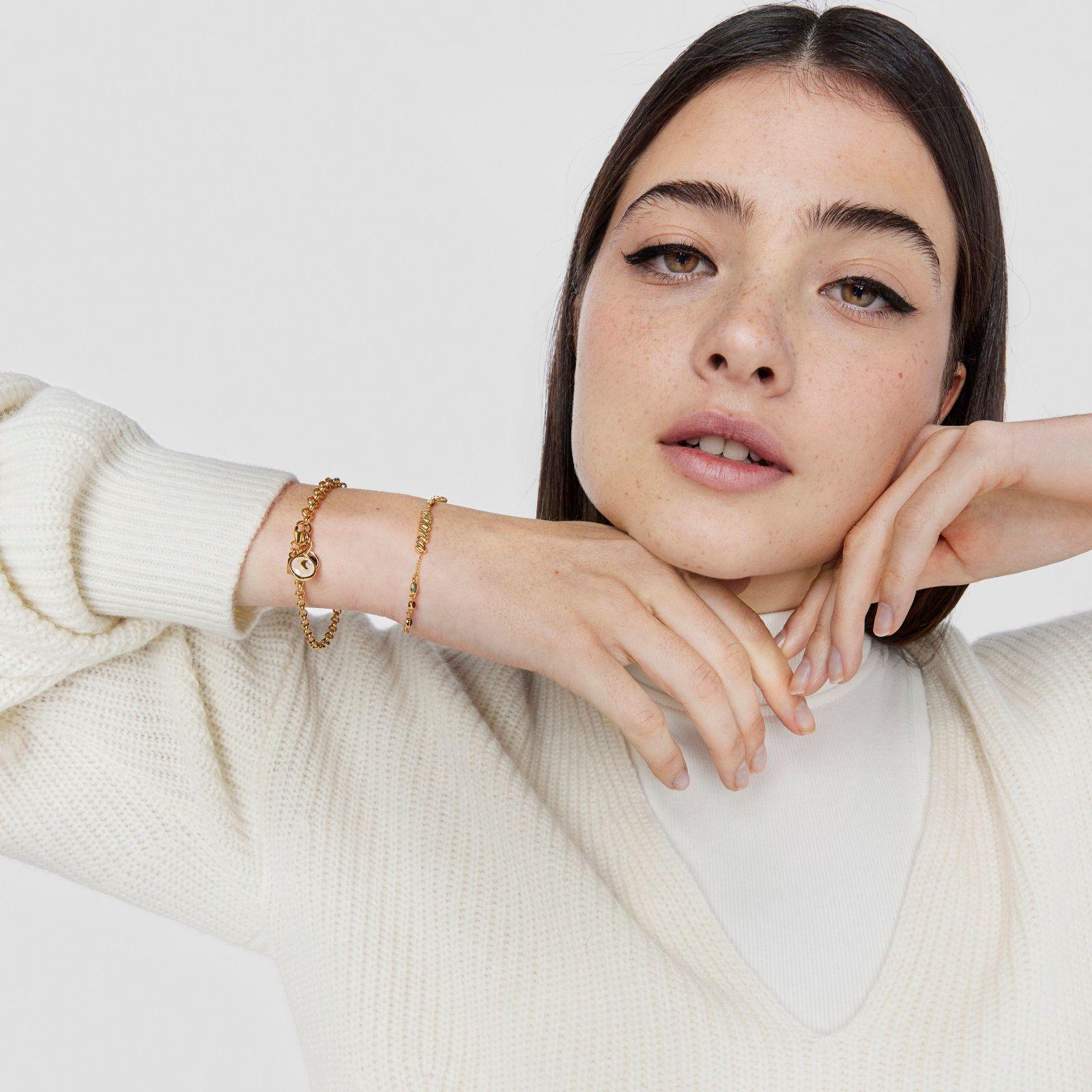 Pulsera Mama de plata vermeil y gemas TOUS Mama-3