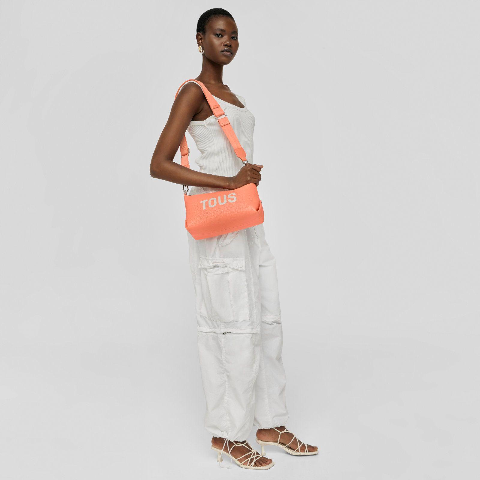Bandolera de piel naranja TOUS Balloon-6