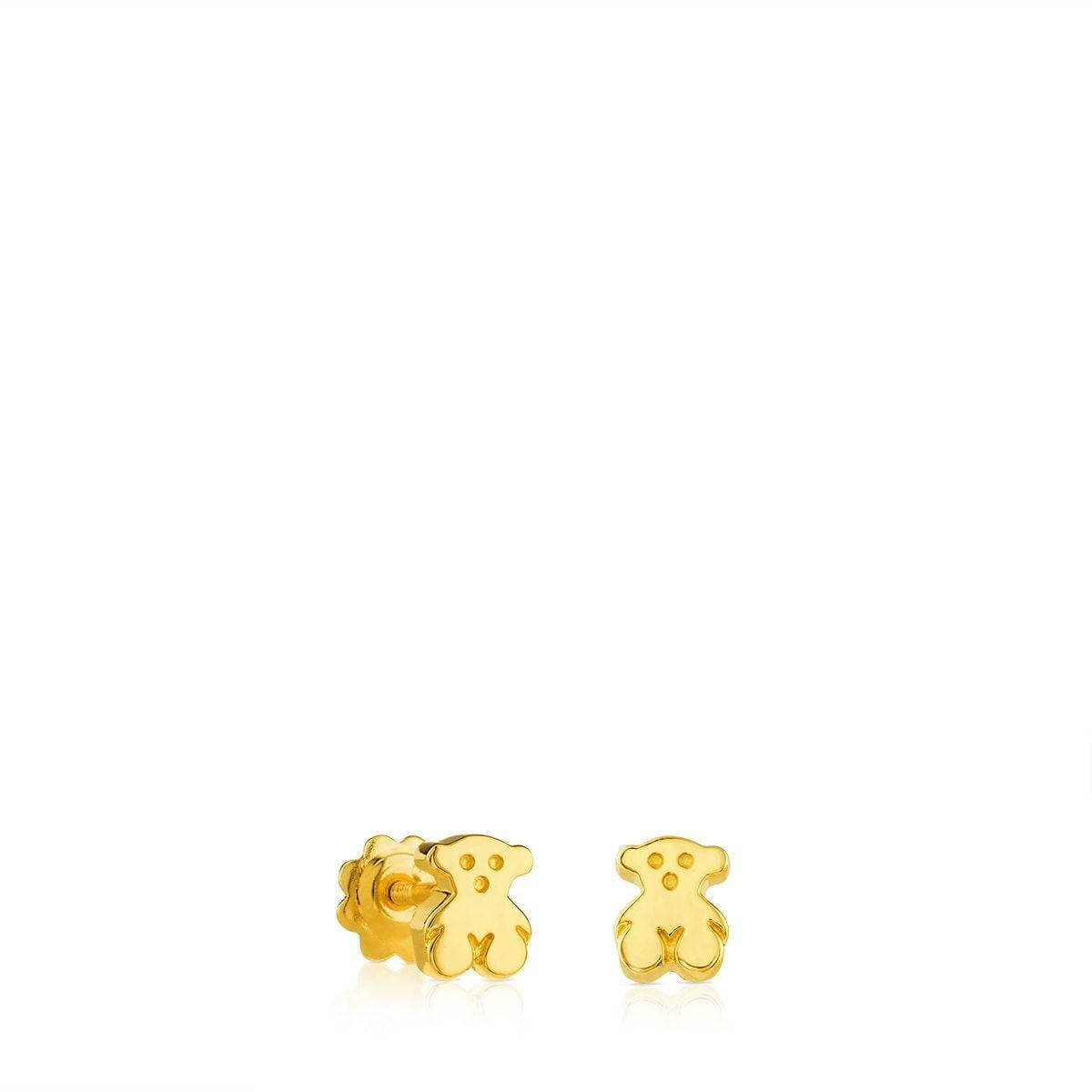 Aros Puppies de Oro Tous-1
