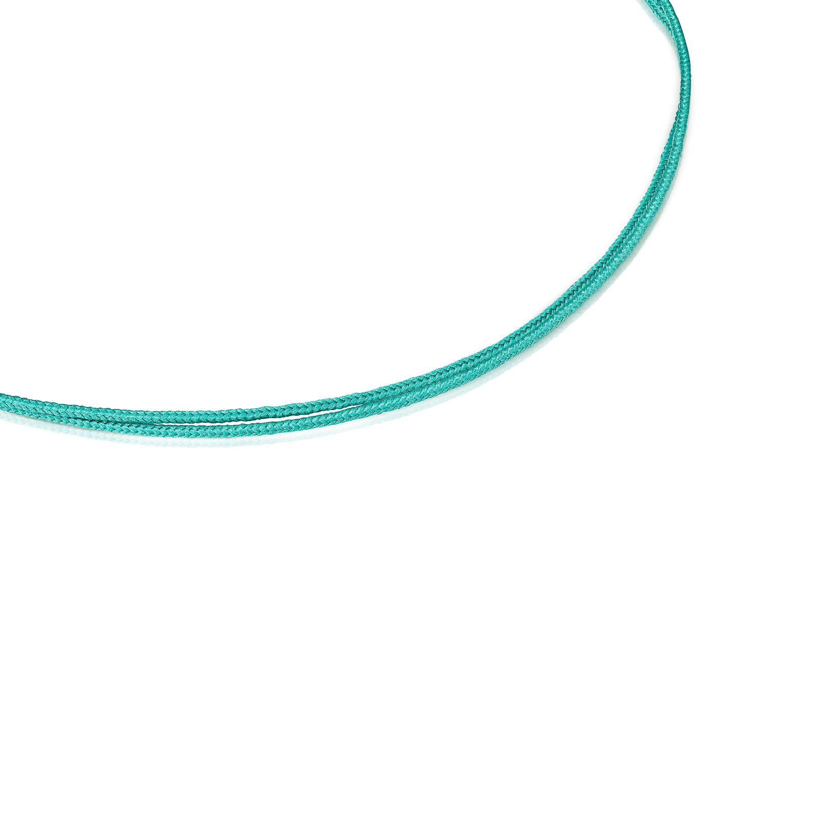 Collar de nylon turquesa Nylon Basics Tous-1