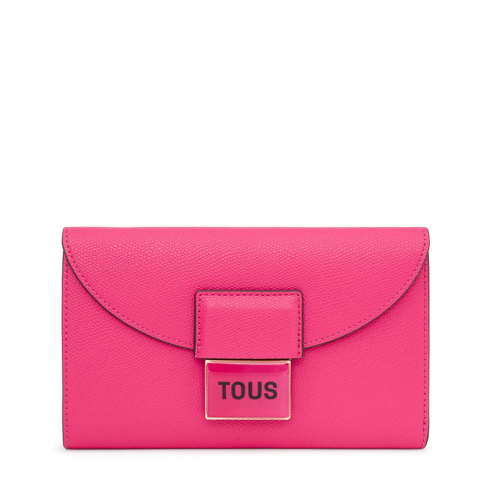 Billetera Flap fucsia TOUS Sylvia-0