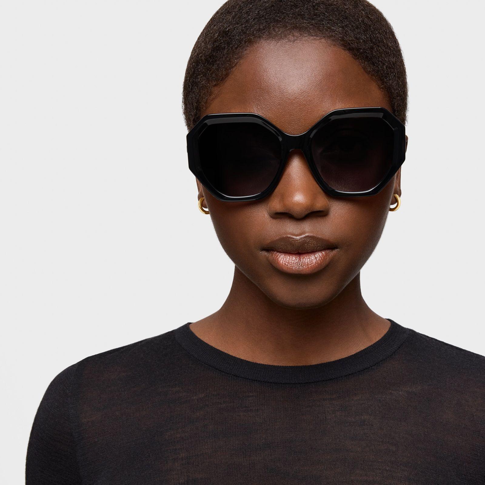 Gafas de sol negras TOUS Hexagon Icon-1