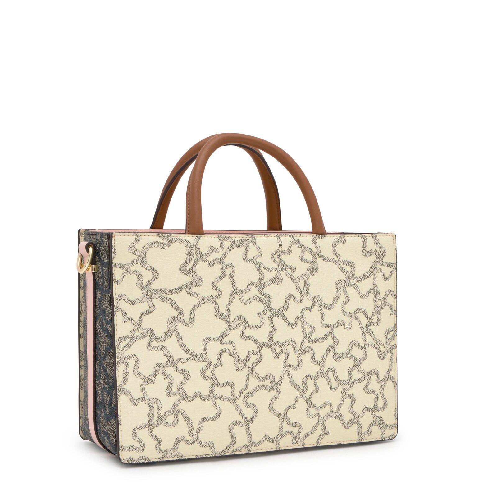Shopper mediano Amaya beige Kaos Icon N-2