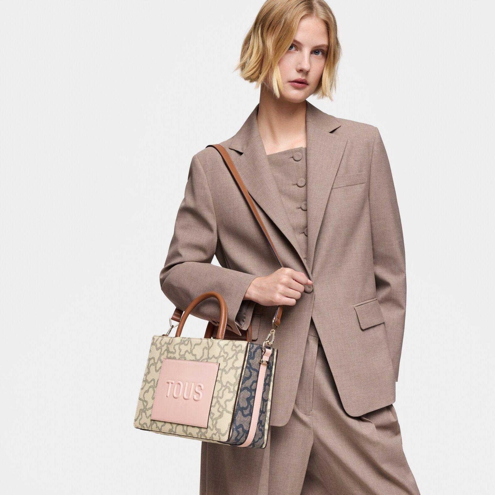 Shopper mediano Amaya beige Kaos Icon N-5