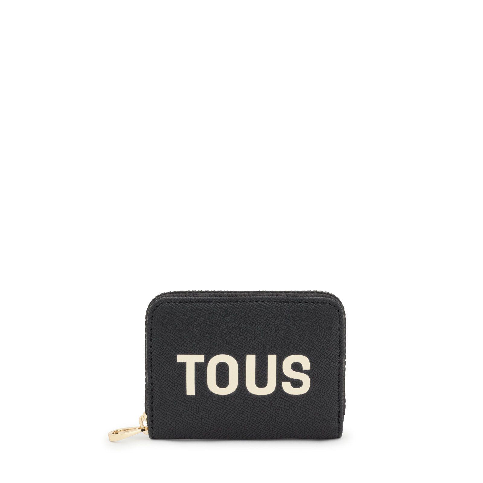Monedero negro TOUS Halfmoon-0