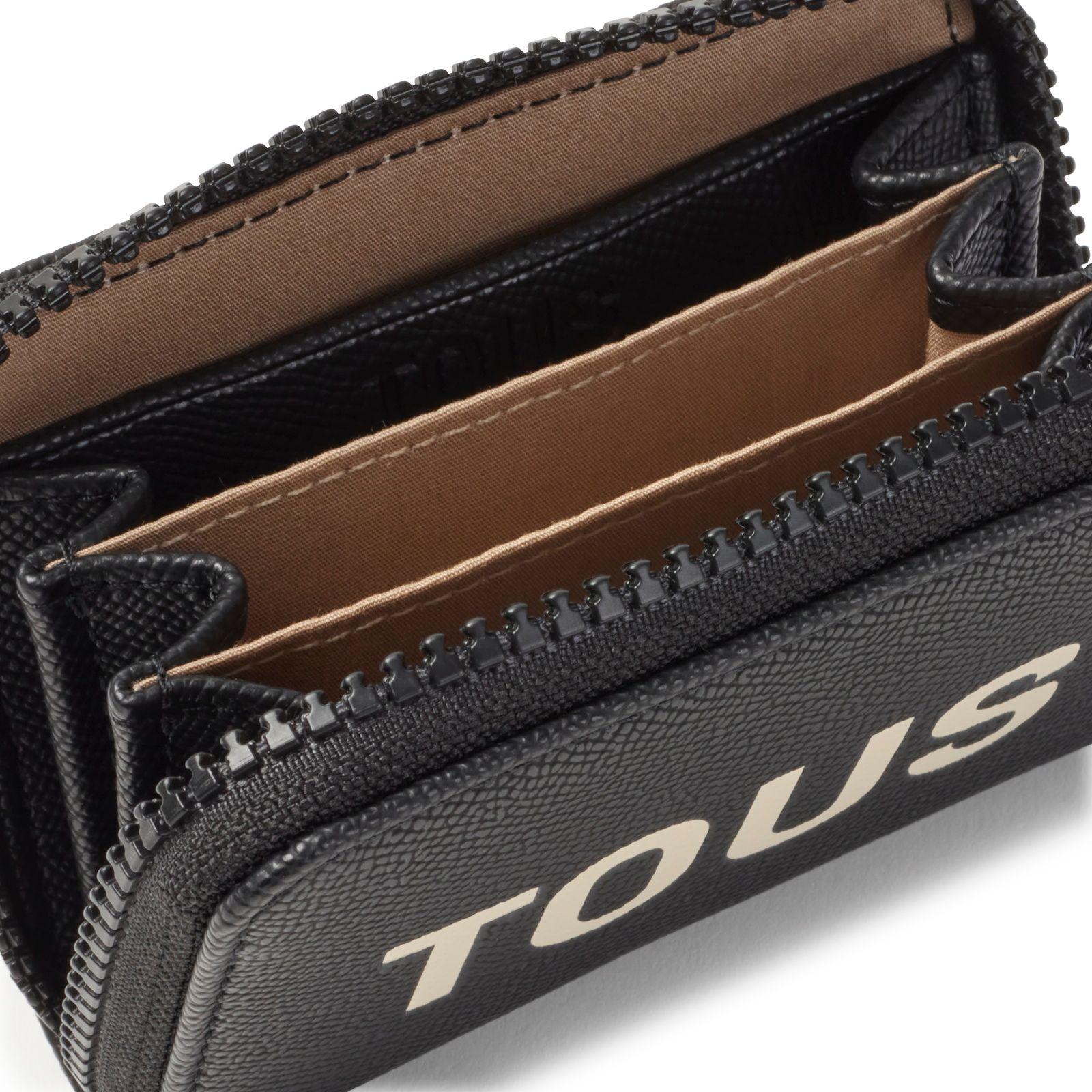 Monedero negro TOUS Halfmoon-2