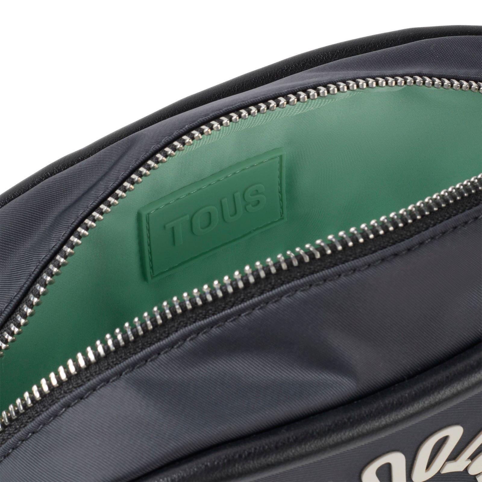 Bandolera reporter gris oscuro TOUS Miranda Soft-2