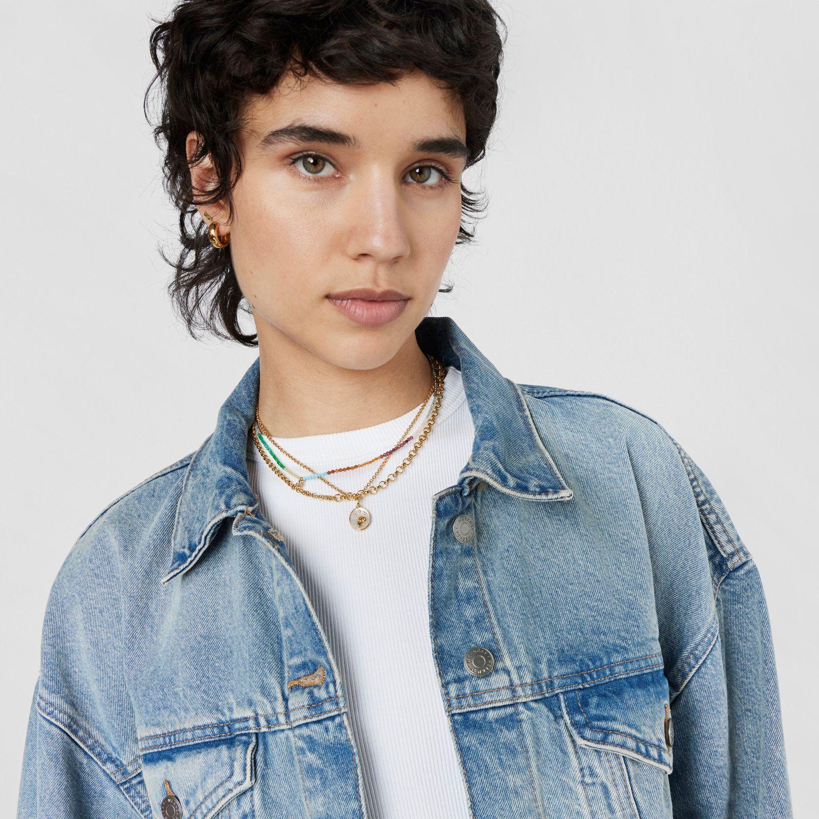 Collar de plata vermeil y gemas Bold Bear Tous-4
