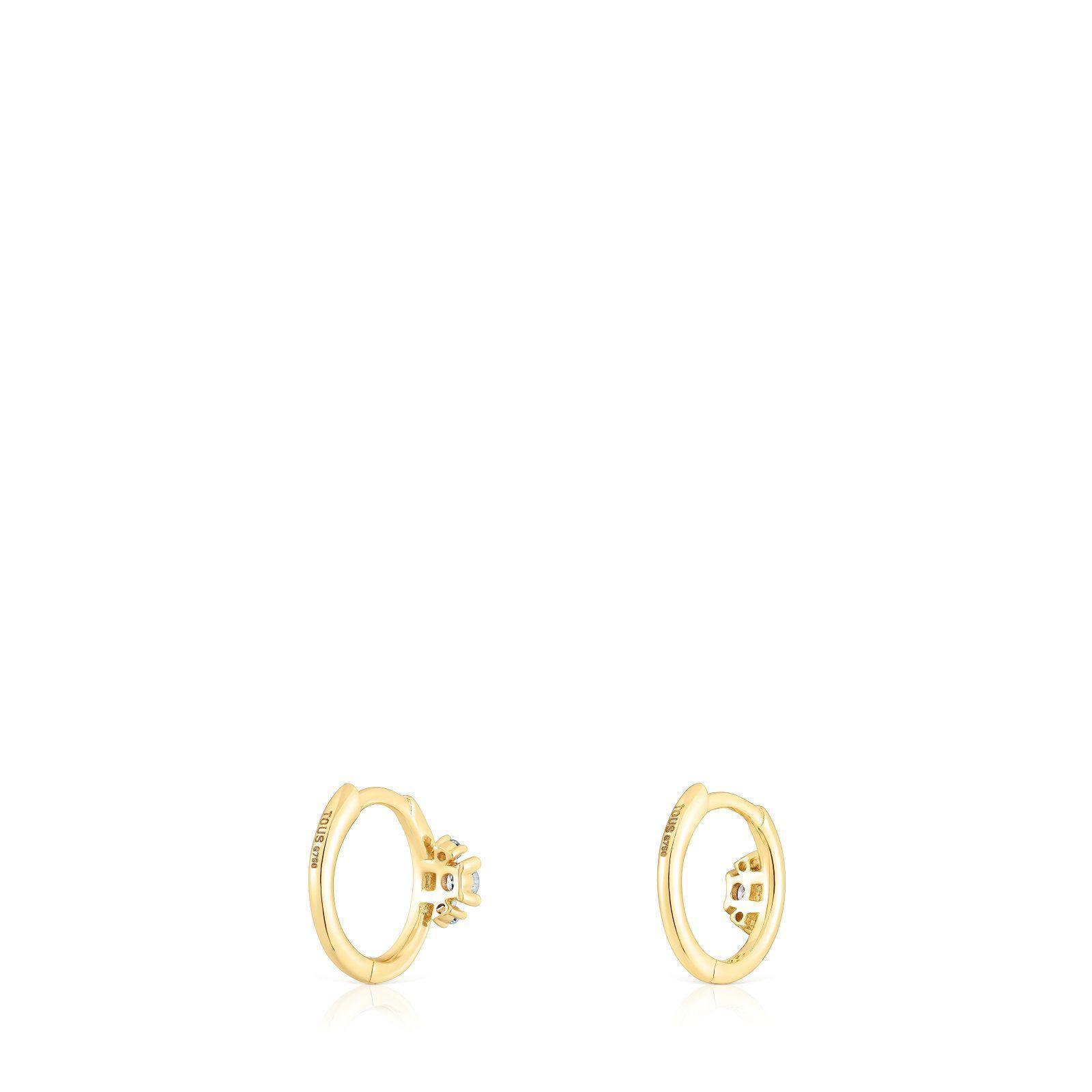 Aros aro de oro y diamantes Les Classiques-2