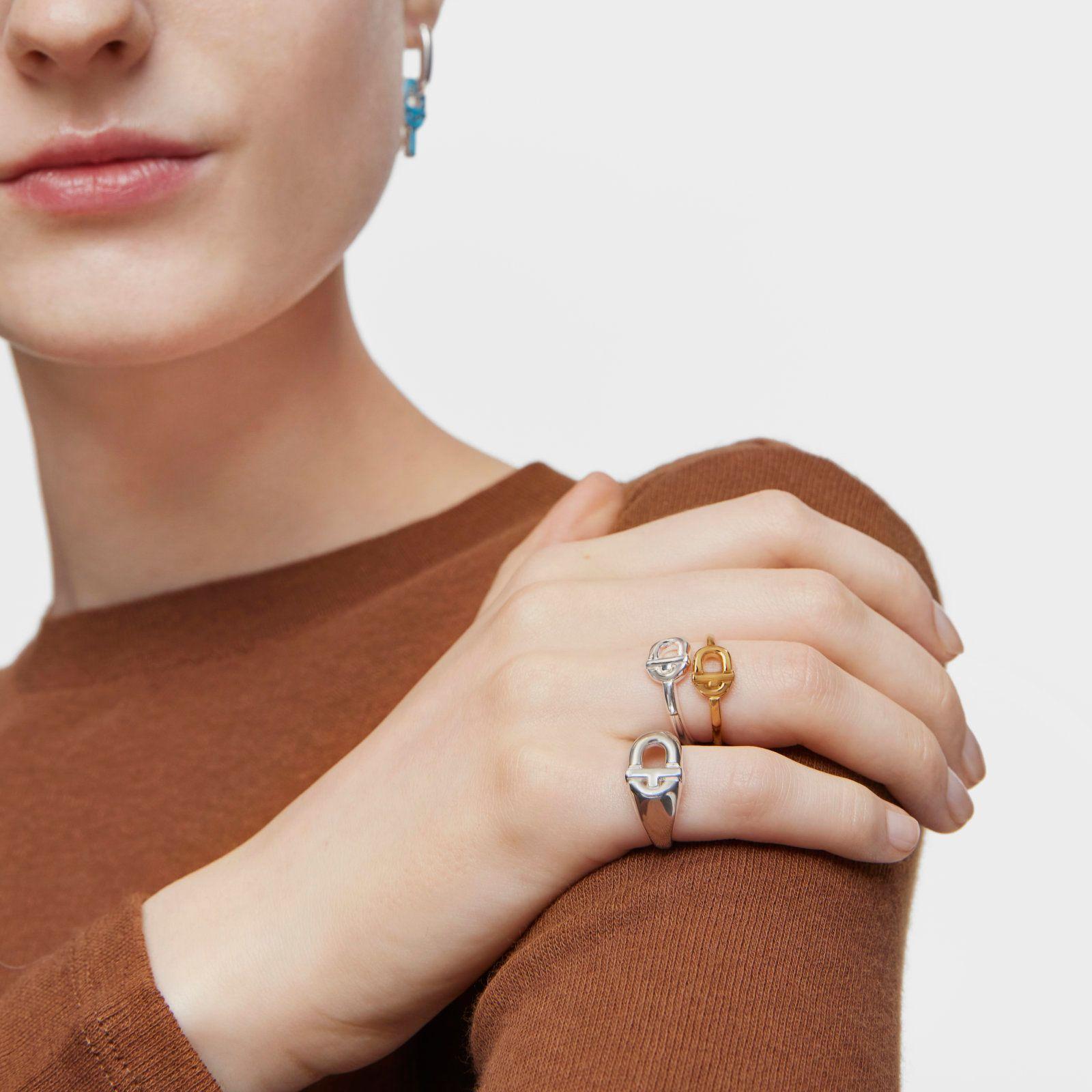 Anillo pequeño de plata TOUS MANIFESTO-4