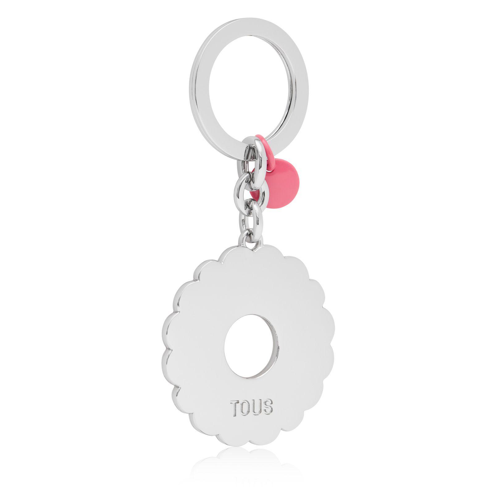 Llavero rosa TOUS Circle Logo-1