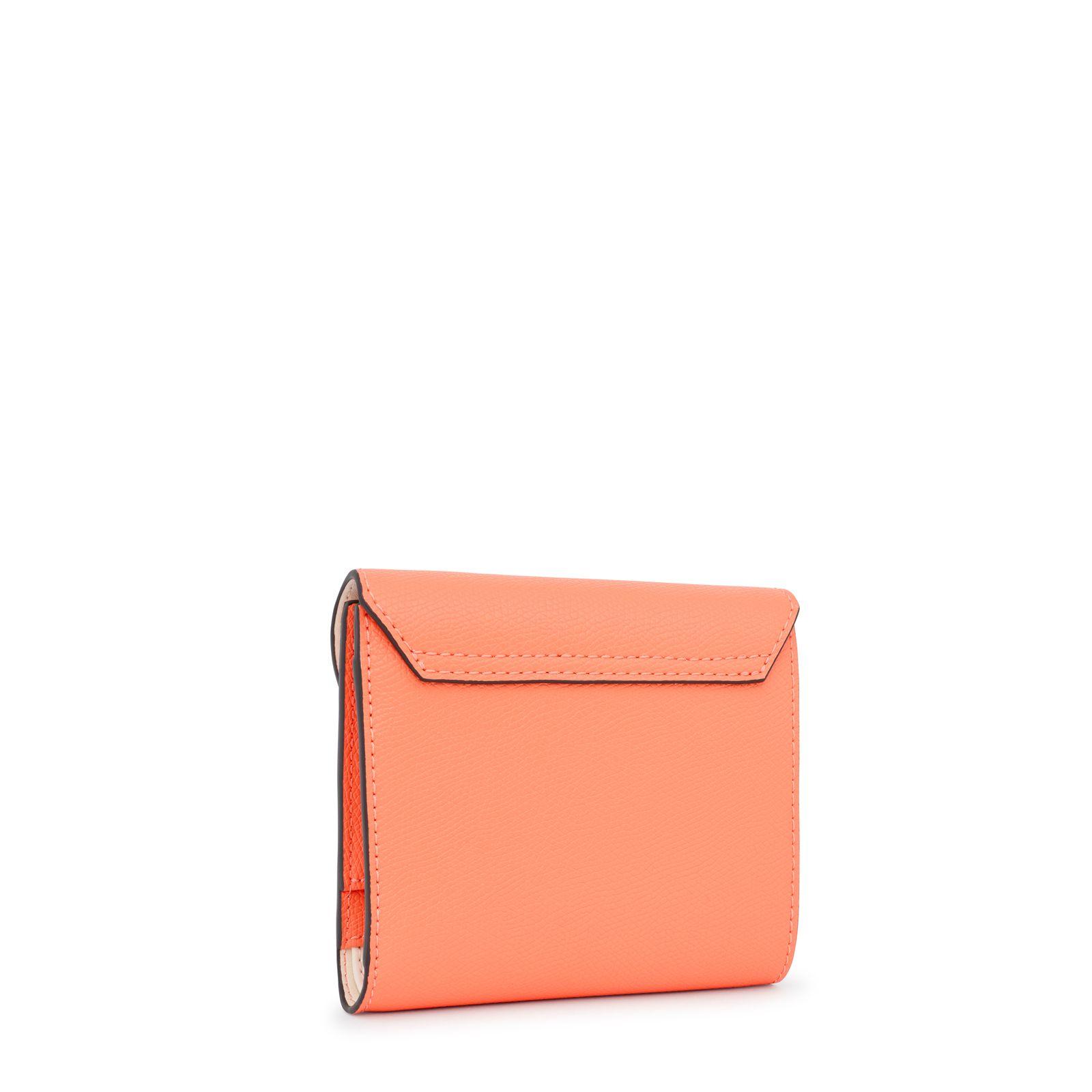 Billetera Flap naranja Sylvia Tous-1