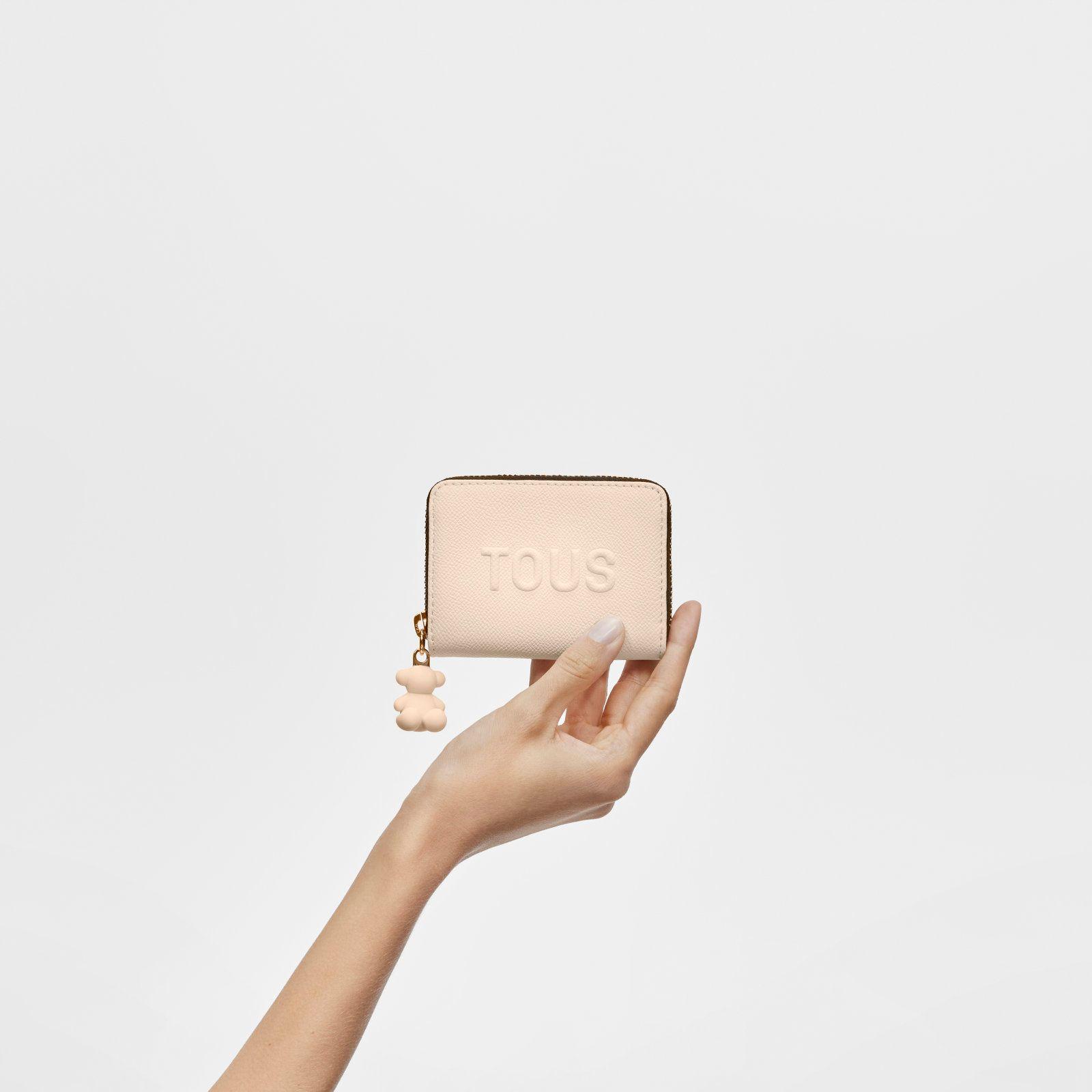 Monedero beige TOUS La Rue New-3