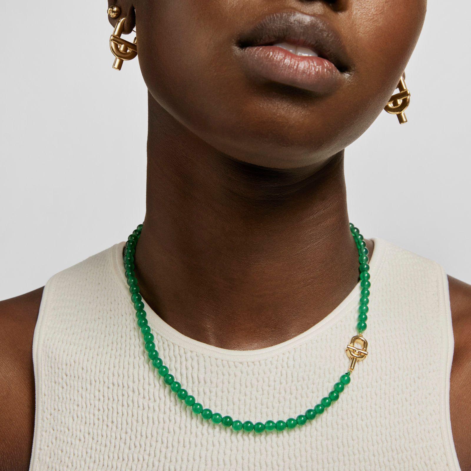 Collar con baño de oro y calcedonias TOUS MANIFESTO-4