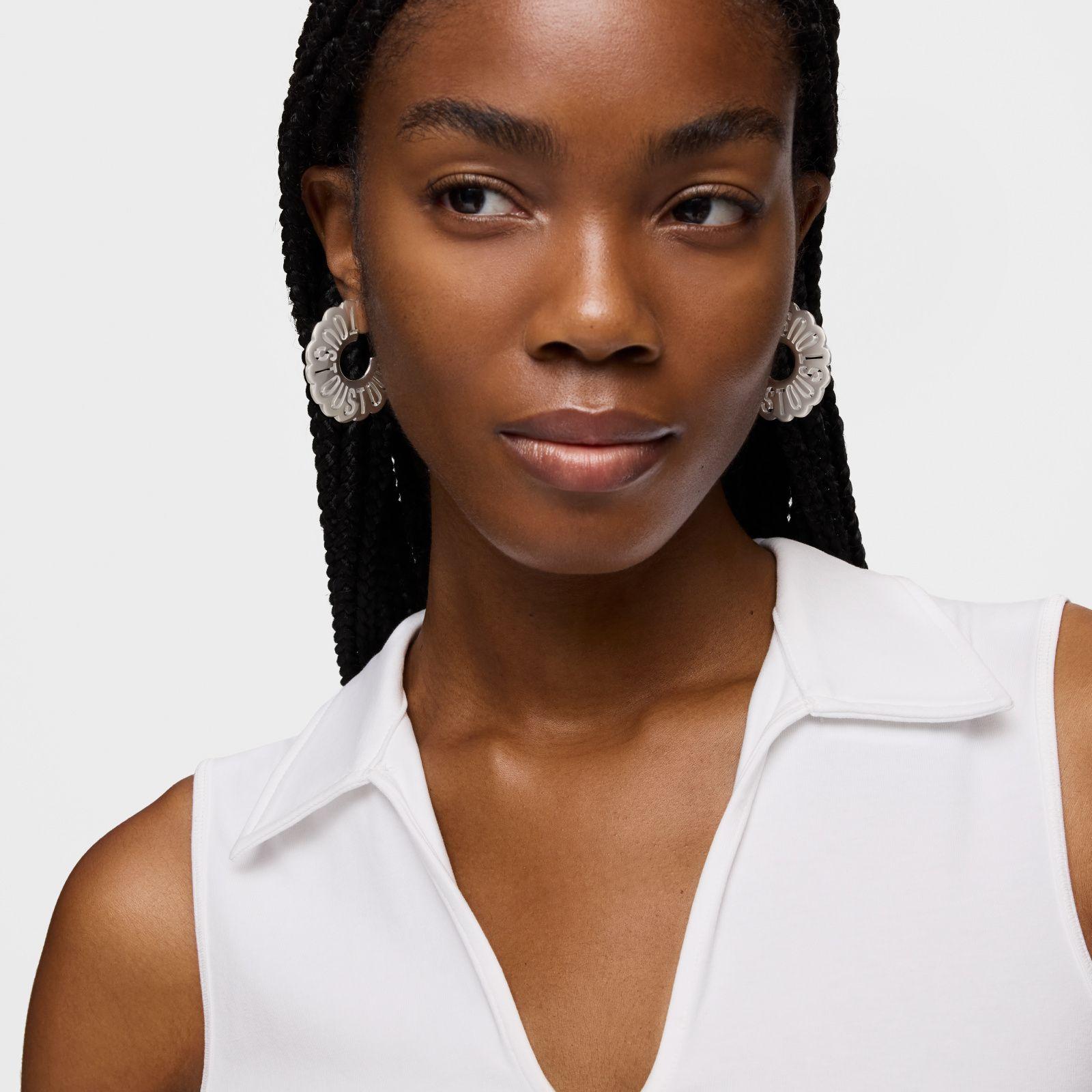 Pendientes aro de plata Miranda-3