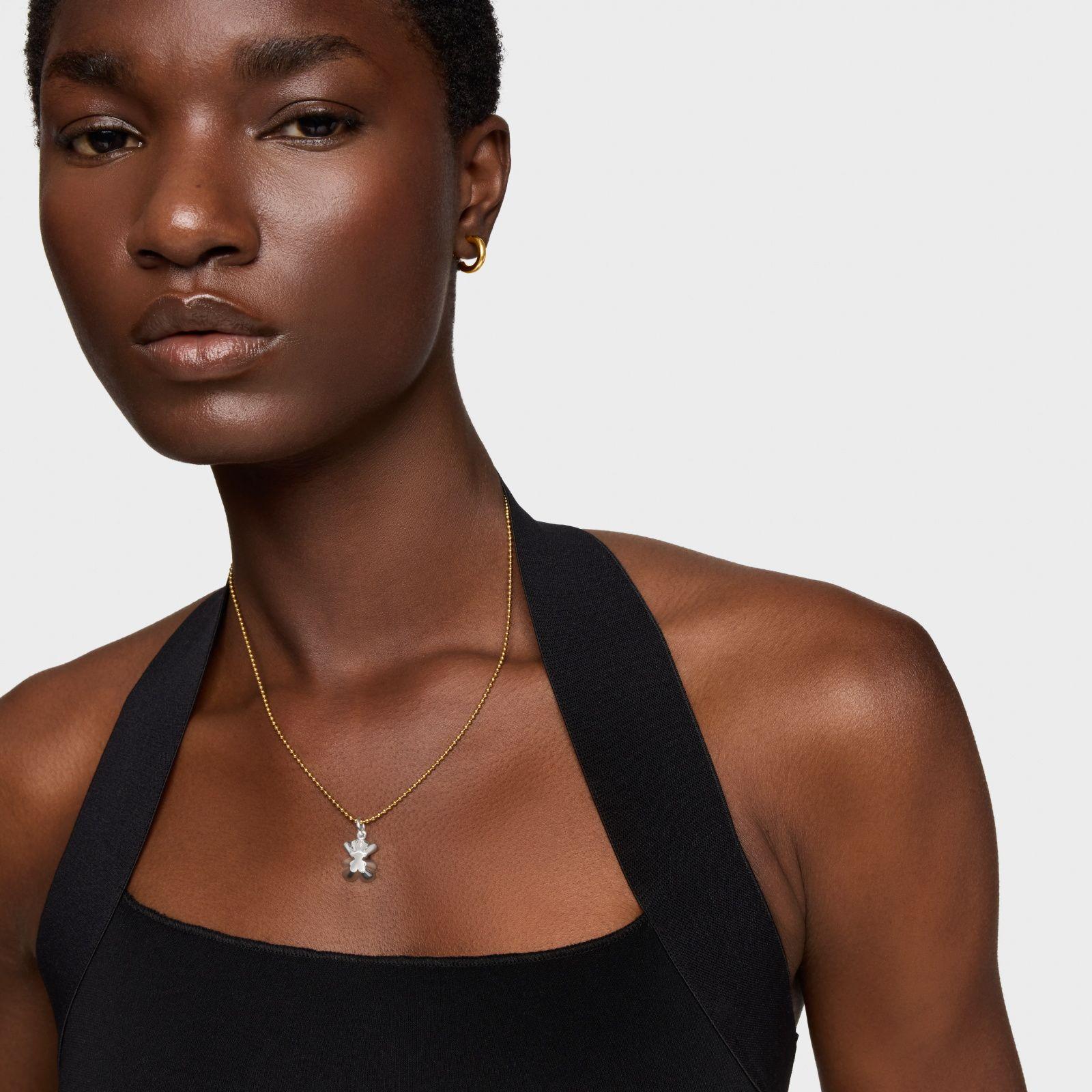 Colgante de plata oso proyectado TOUS Sweet 40s-4