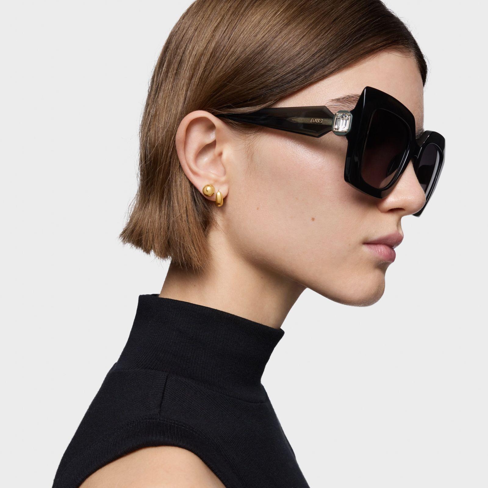 Gafas de sol verdes TOUS Faceted Stone-2