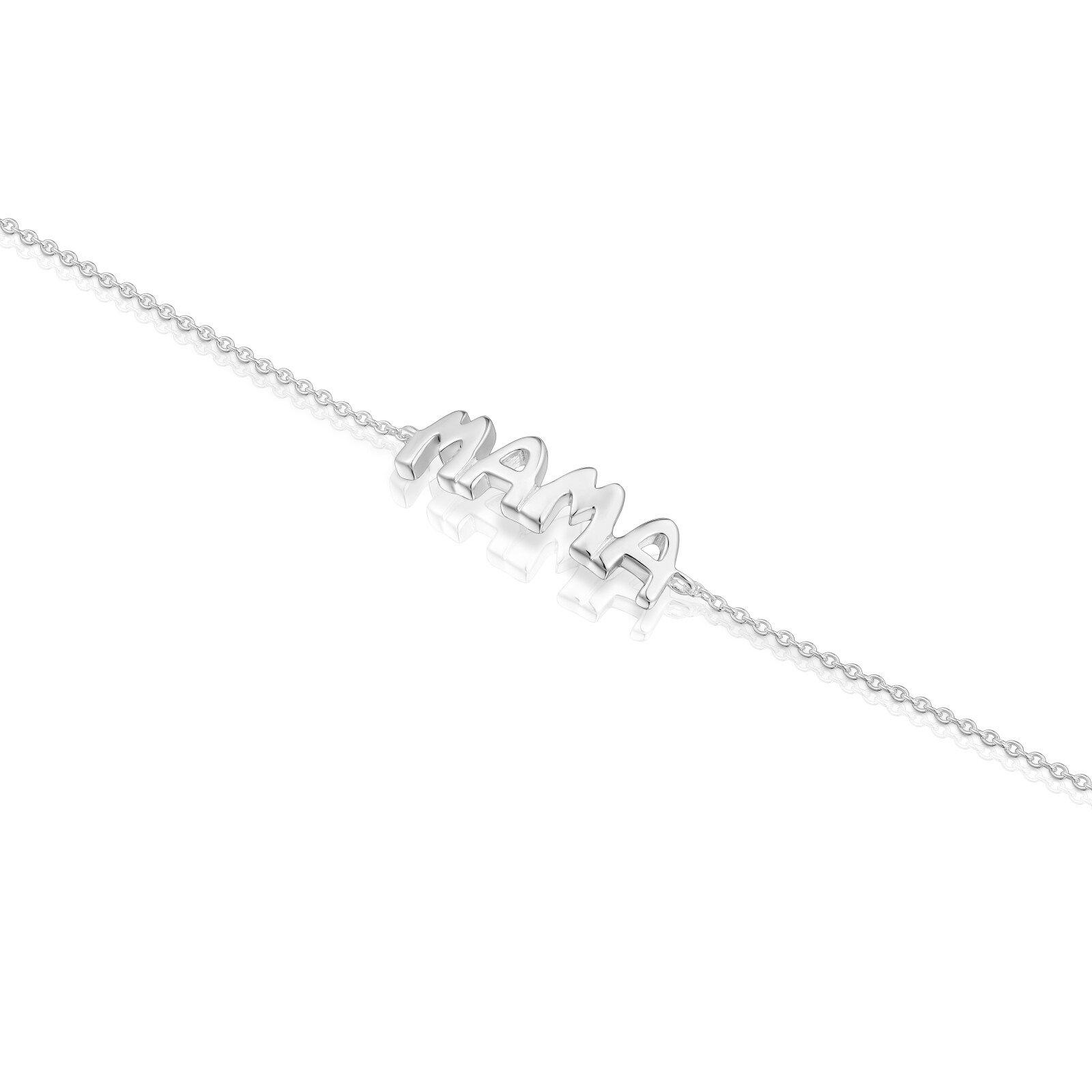 Pulsera cadena de plata y motivos TOUS Mama-1