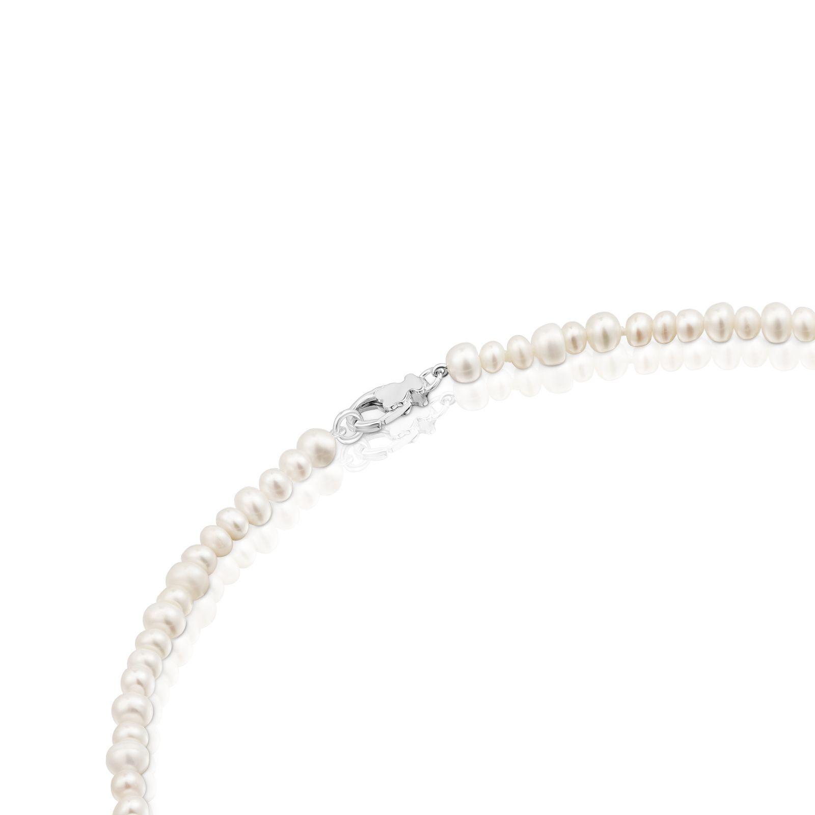 Collar de plata y perlas cultivadas Sweet Dolls-2