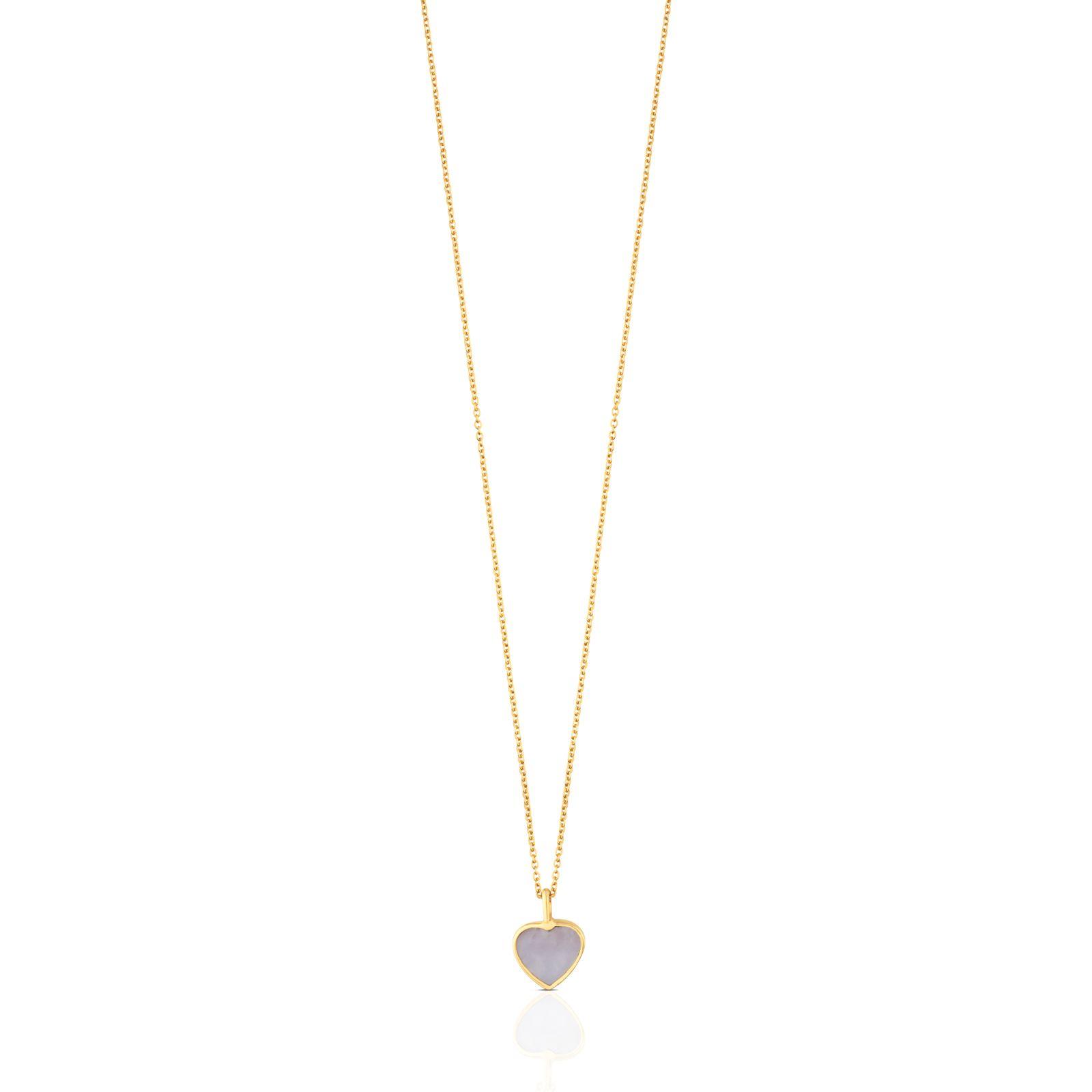 Collar Tous XXS corazón de Oro y Nacar-0