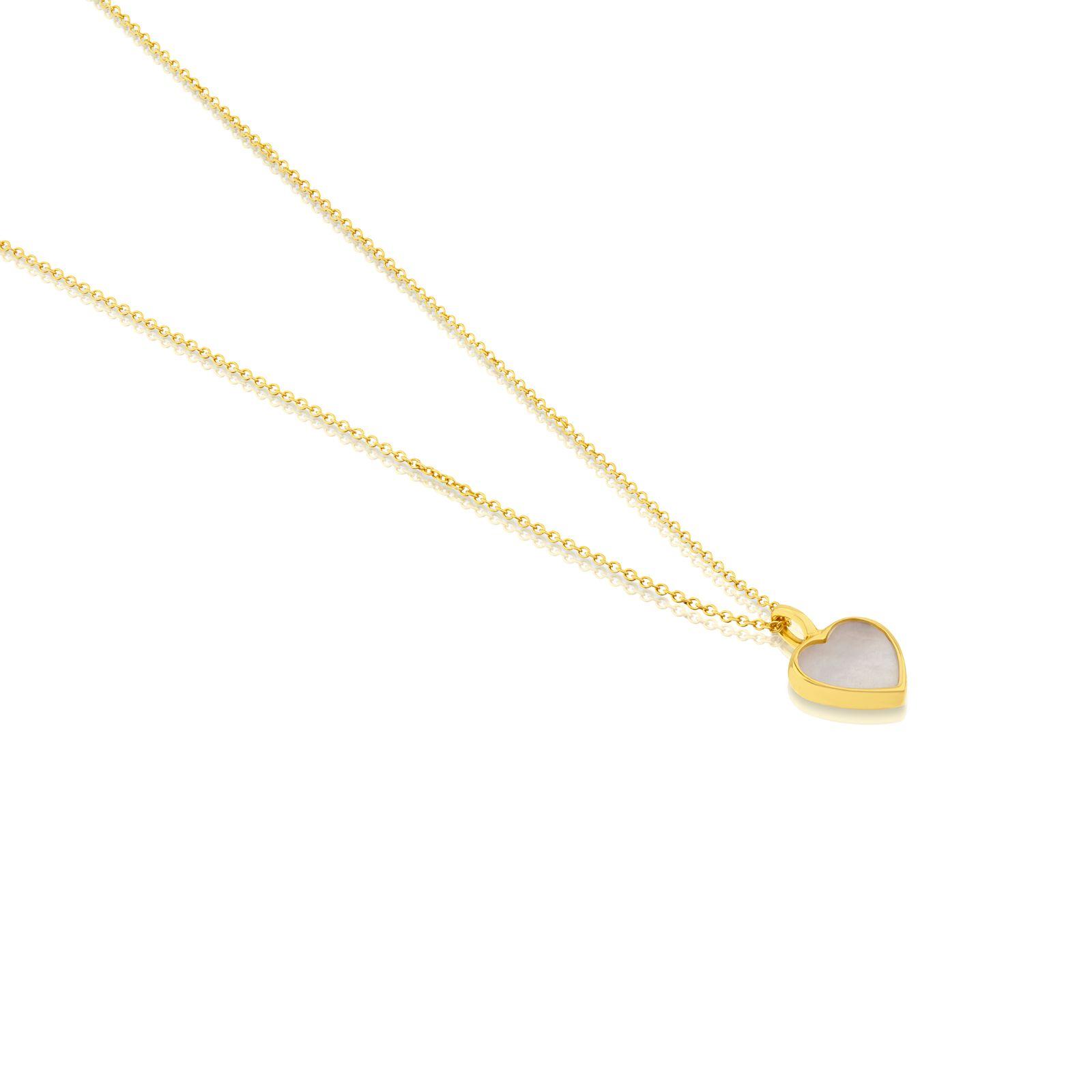 Collar Tous XXS corazón de Oro y Nacar-2