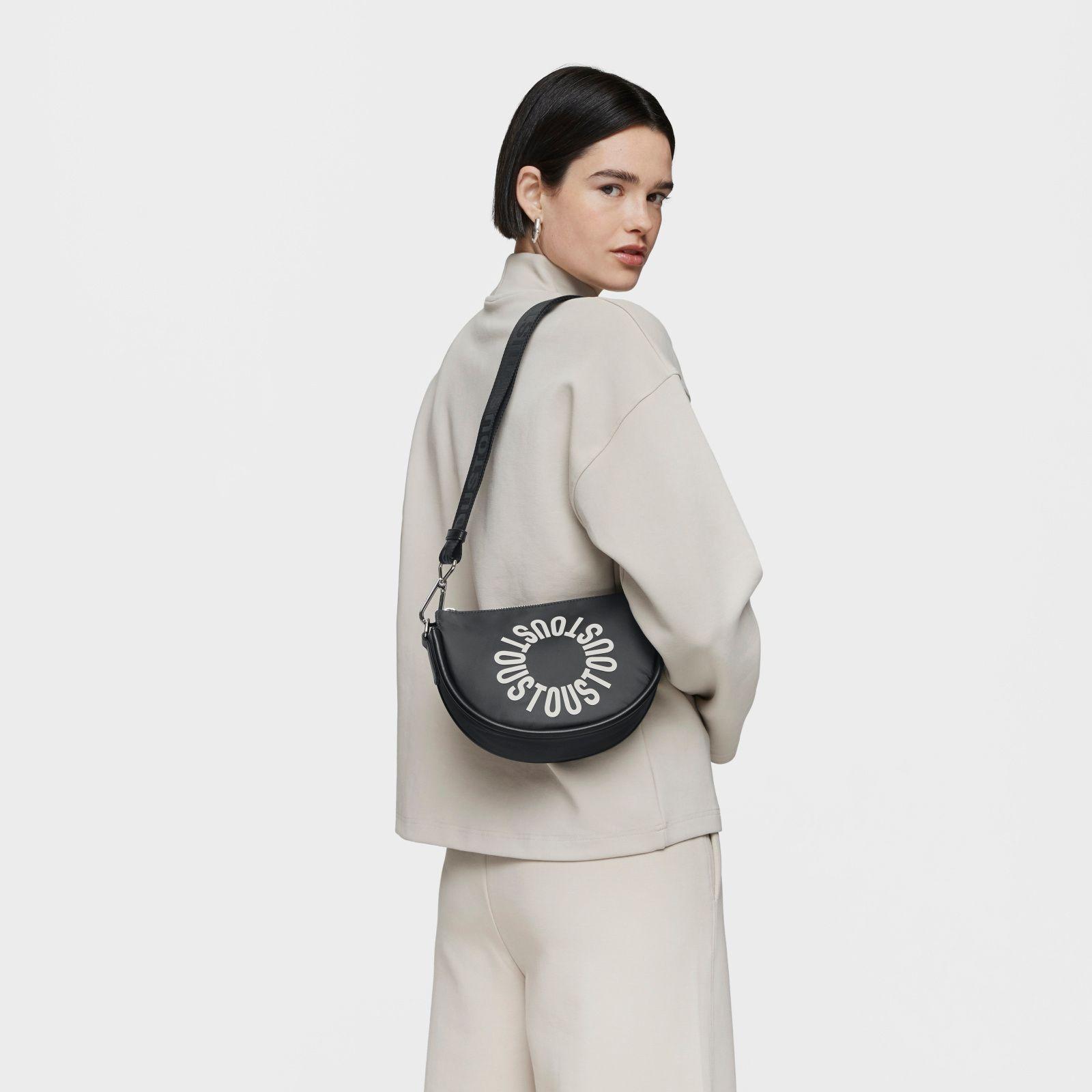 Bandolera mediana gris oscuro TOUS Miranda Soft-3