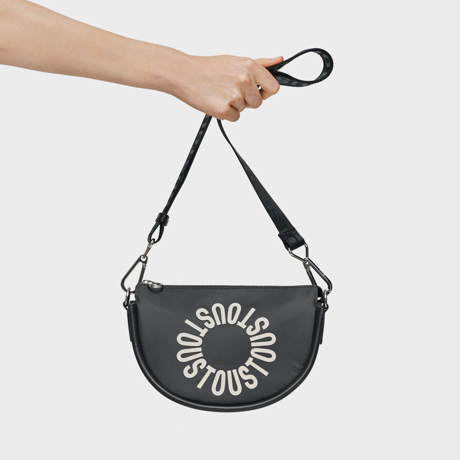 Bandolera mediana gris oscuro TOUS Miranda Soft-5