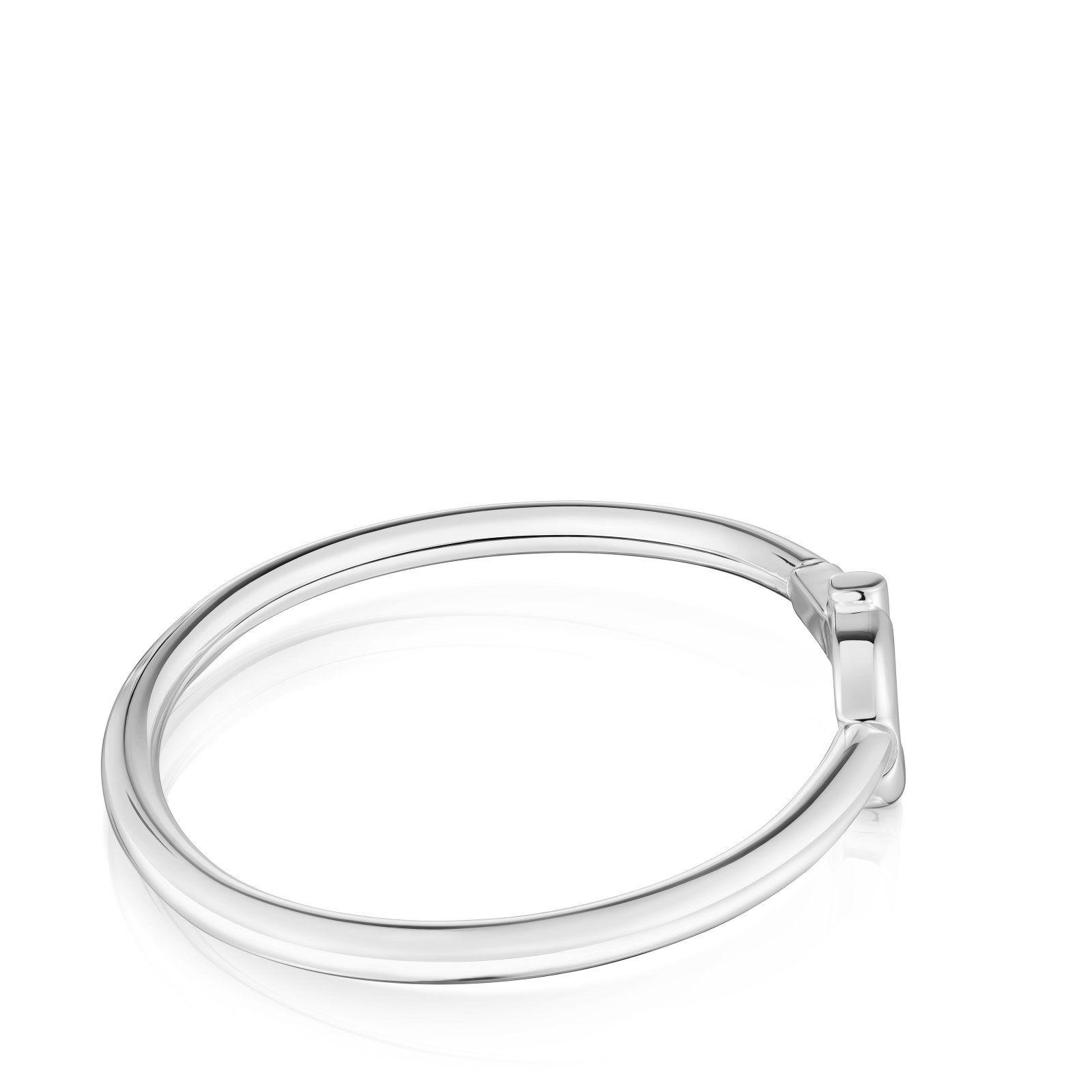 Pulsera esclava de plata 4 mm TOUS MANIFESTO-1