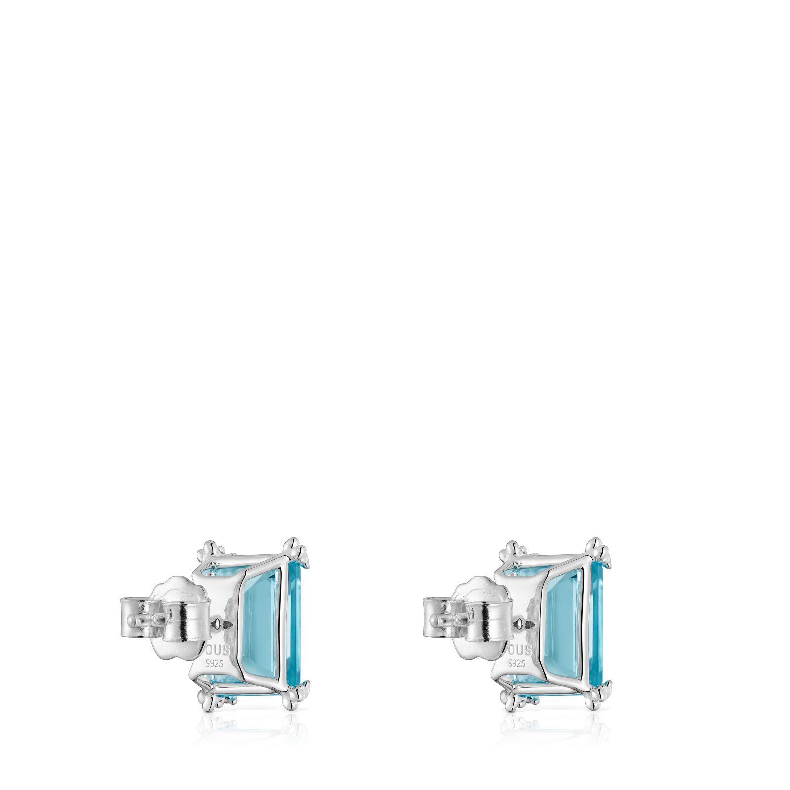 Pendientes de plata y topacio Color Pills-2